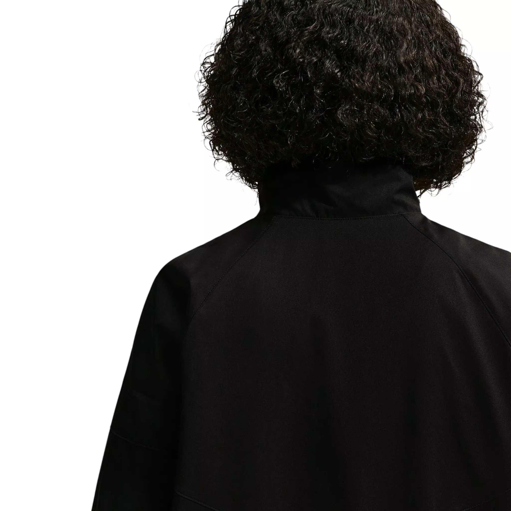 Nike Women's Sportswear Essentials Oversized Track Jacket - Black - BLACK