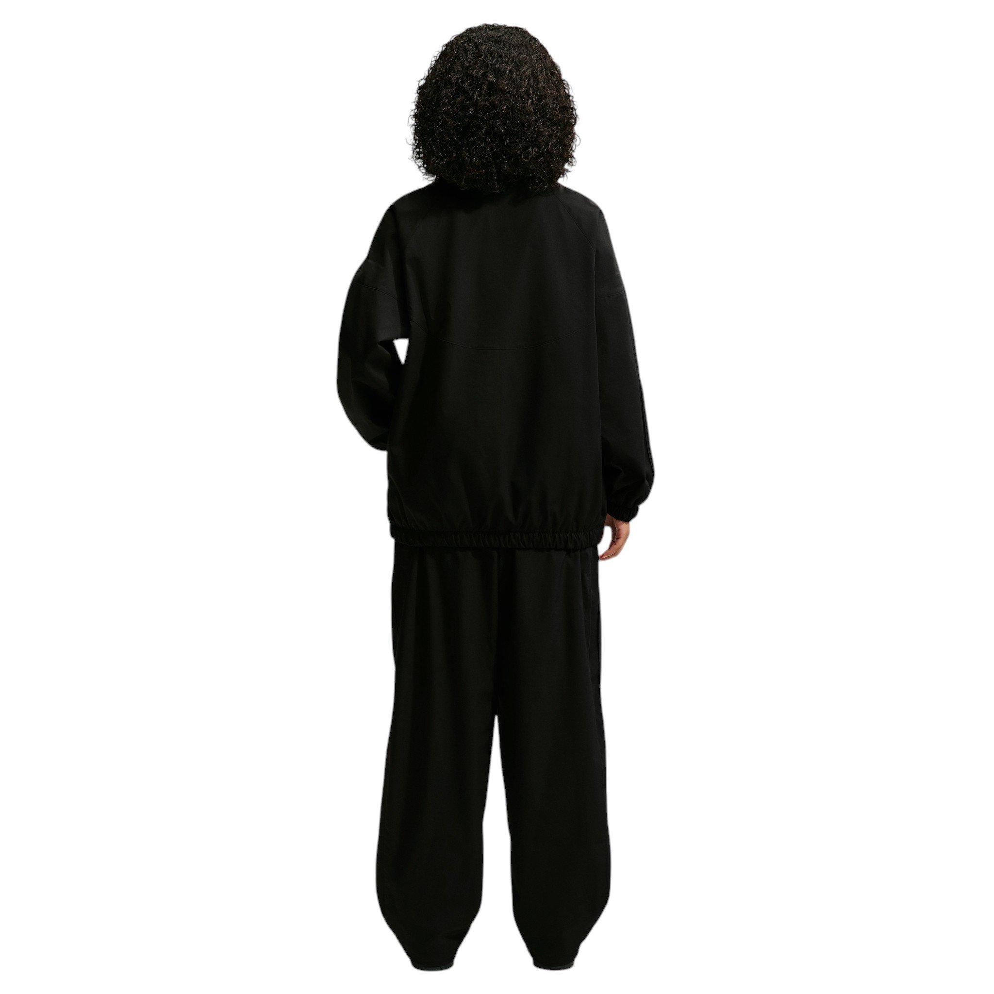Nike Women's Sportswear Essentials Oversized Track Jacket - Black - BLACK
