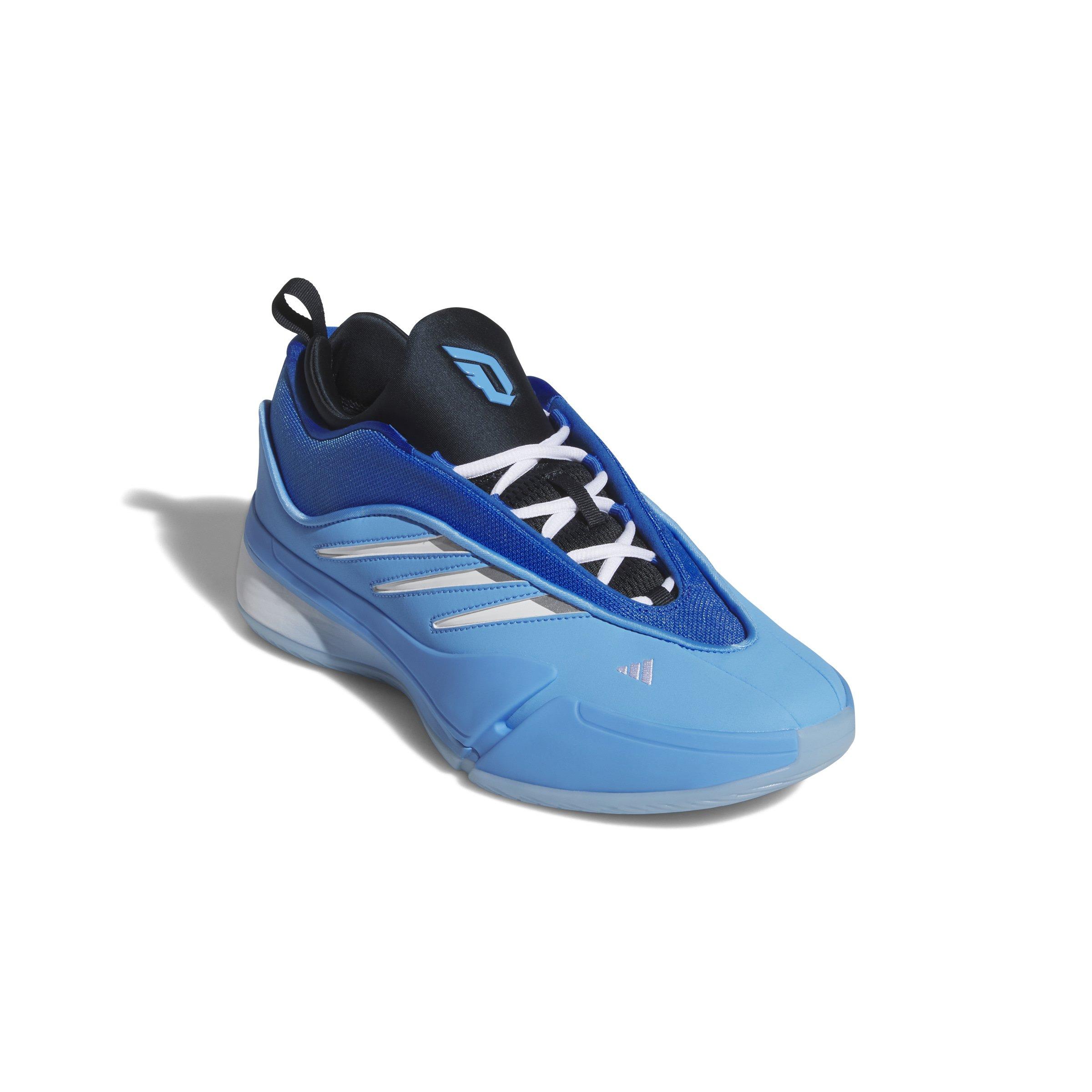 adidas Dame 9 "Blue Burst/Ftwr White/Aurora Ink" Unisex Basketball Shoe - BLUE Thumbnail View 3