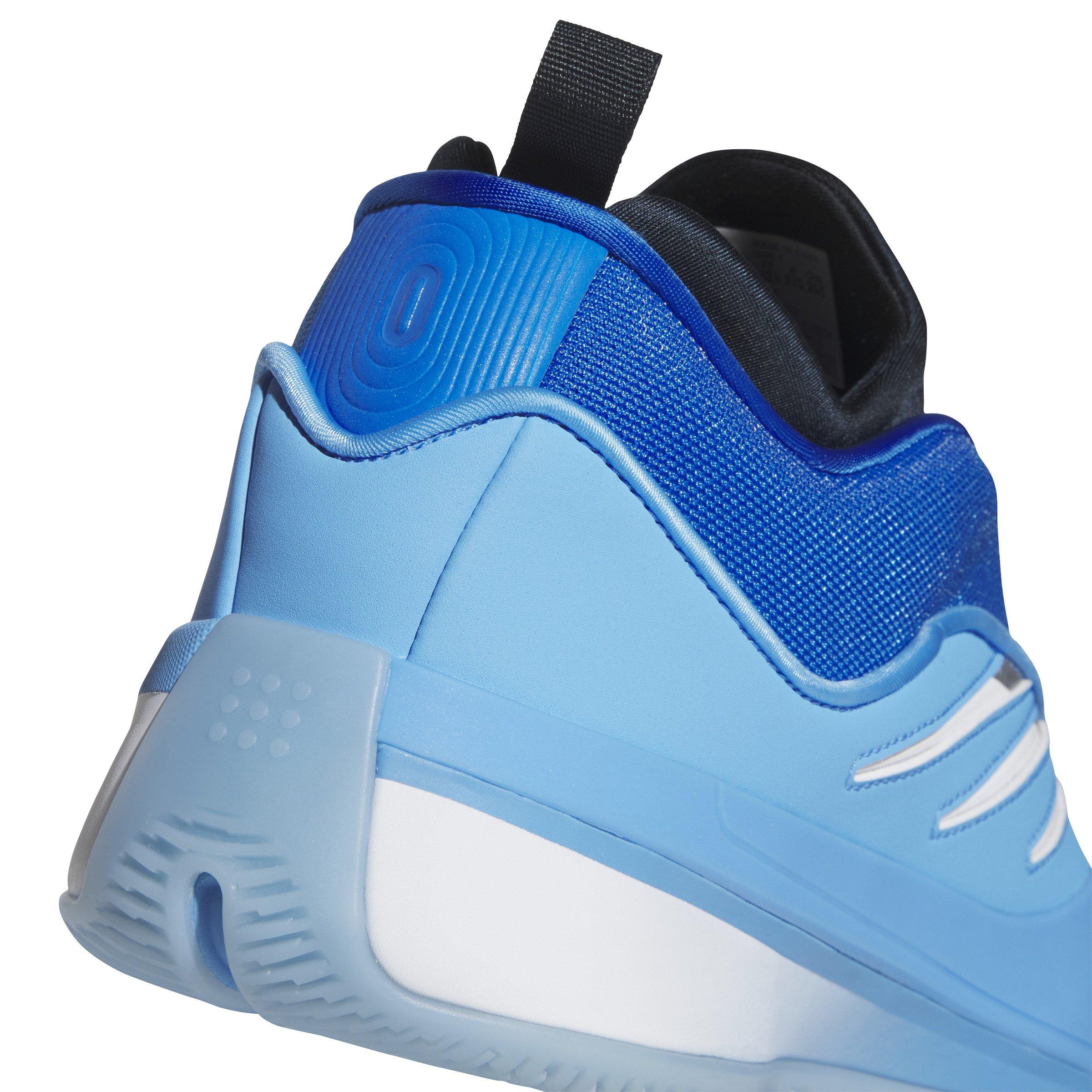 adidas Dame 9 "Blue Burst/Ftwr White/Aurora Ink" Unisex Basketball Shoe - BLUE Thumbnail View 7