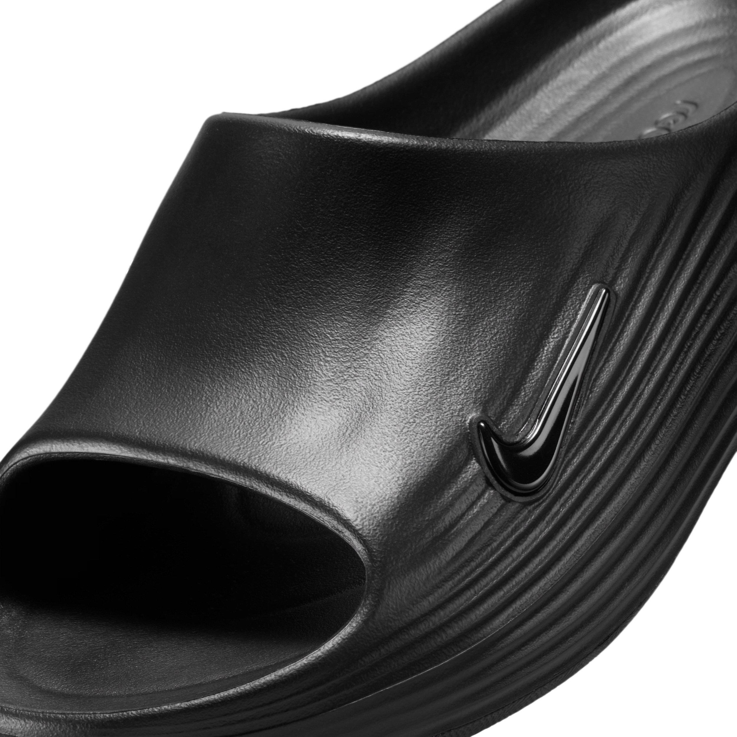 Nike ReactX Rejuven8 "Black/Black/Black" Women's Slide - BLACK/BLACK/BLACK Thumbnail View 6