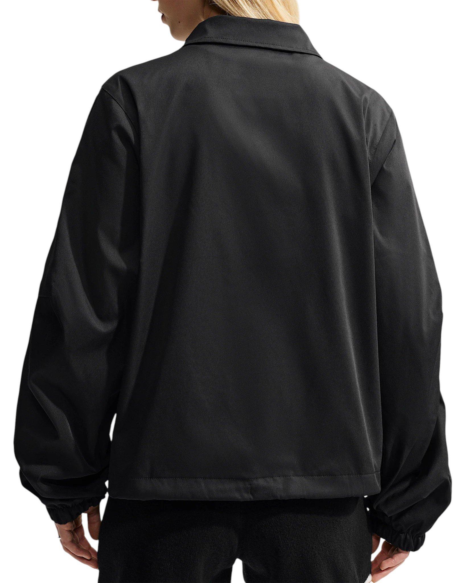 Nike Women's Sportswear Loose Coaches Jacket - Black/Off-White - BLACK/OFF-WHITE
