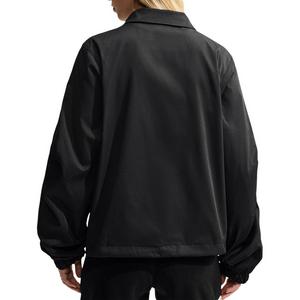 Nike Women's Sportswear Loose Coaches Jacket - Black/Off-White - BLACK/OFF-WHITE