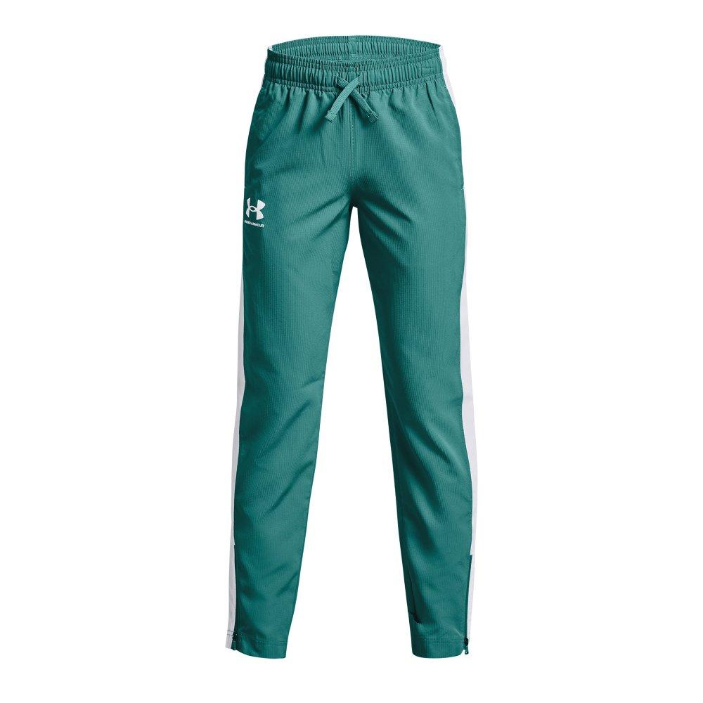 Under Armour Boys' Sportstyle Woven Pants-Teal - BLUE/WHITE Thumbnail View 1