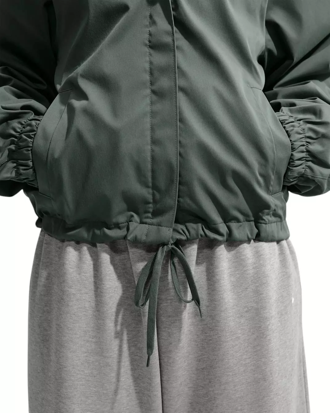 Nike Women's Sportswear Loose Coaches Jacket - Camo Green - CAMO GREEN