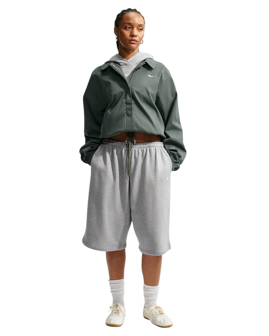 Nike Women's Sportswear Loose Coaches Jacket - Camo Green - CAMO GREEN