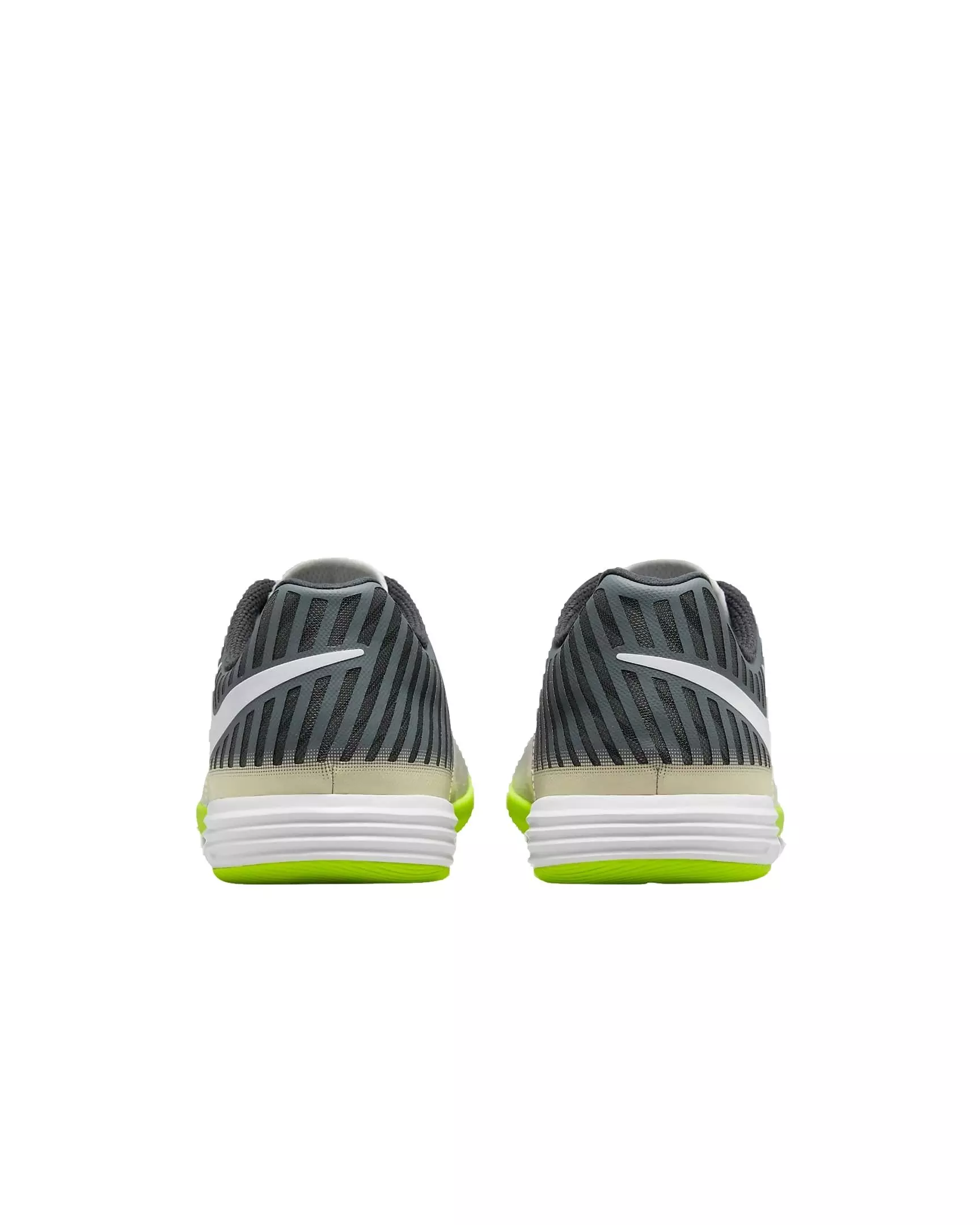 Nike Lunar Gato II IC "Smoke Grey/Anthracite/Pale Grey/White" Men's Soccer Shoe - GREY/ANTHRACITE/GREY/WHITE