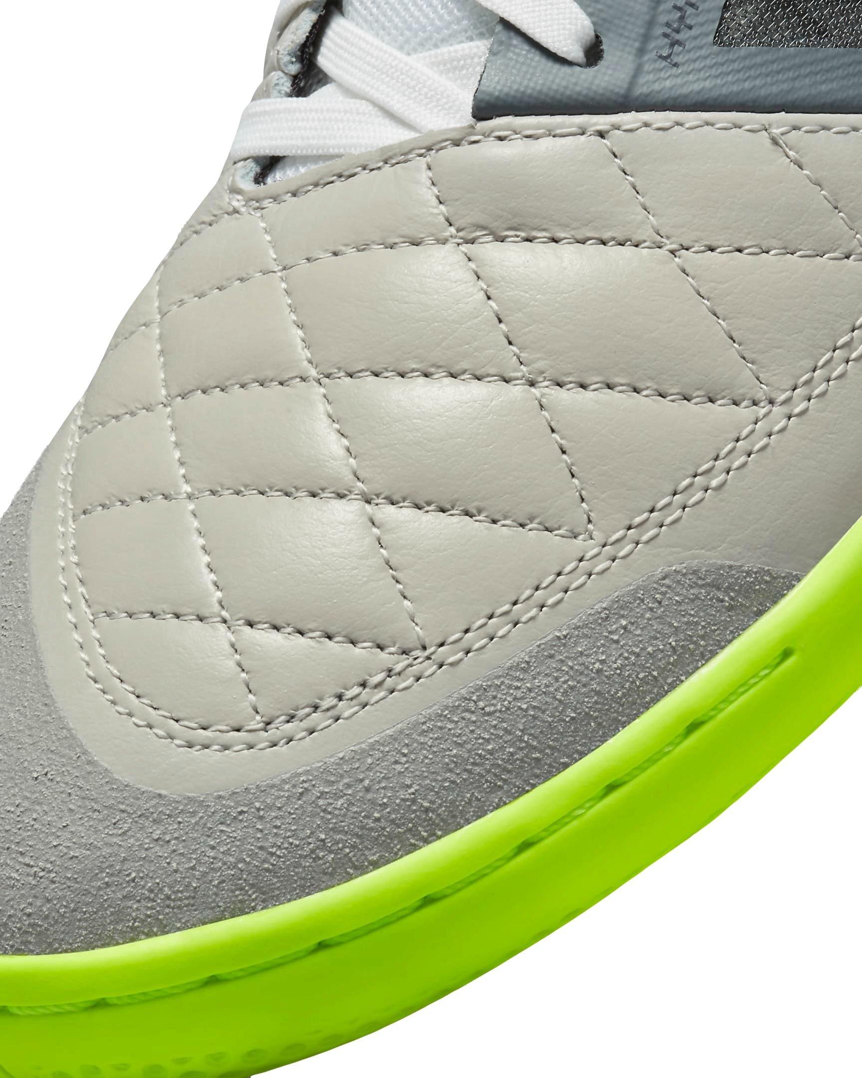 Nike Lunar Gato II IC "Smoke Grey/Anthracite/Pale Grey/White" Men's Soccer Shoe - GREY/ANTHRACITE/GREY/WHITE Thumbnail View 7