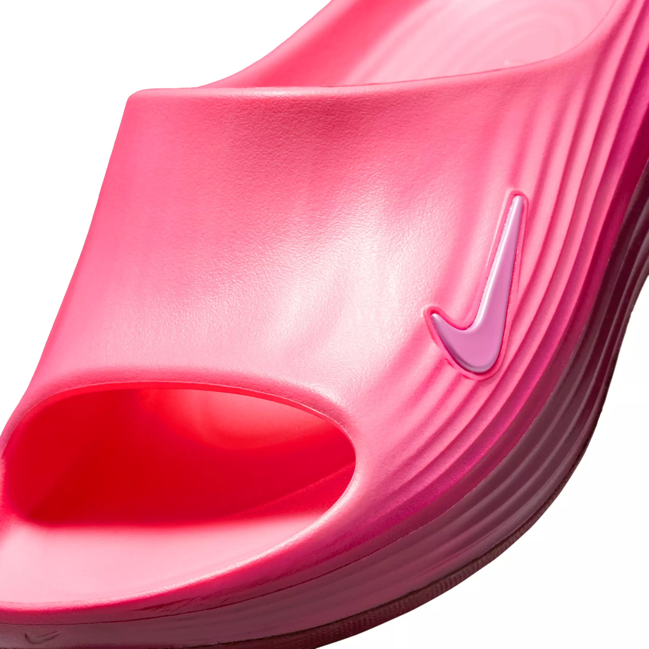 Nike ReactX Rejuven8 "Pink Spell/Bordeaux/Pink Spell" Women's Slide - PINK/BORDEAUX/PINK
