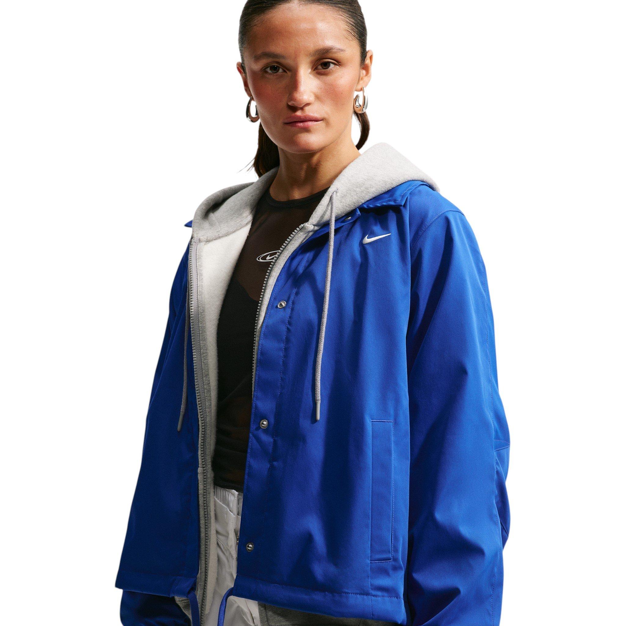 Nike Women's Sportswear Loose Coaches Jacket - Royal - ROYAL