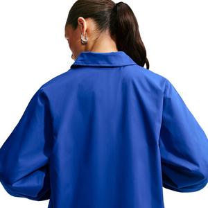 Nike Women's Sportswear Loose Coaches Jacket - Royal - ROYAL