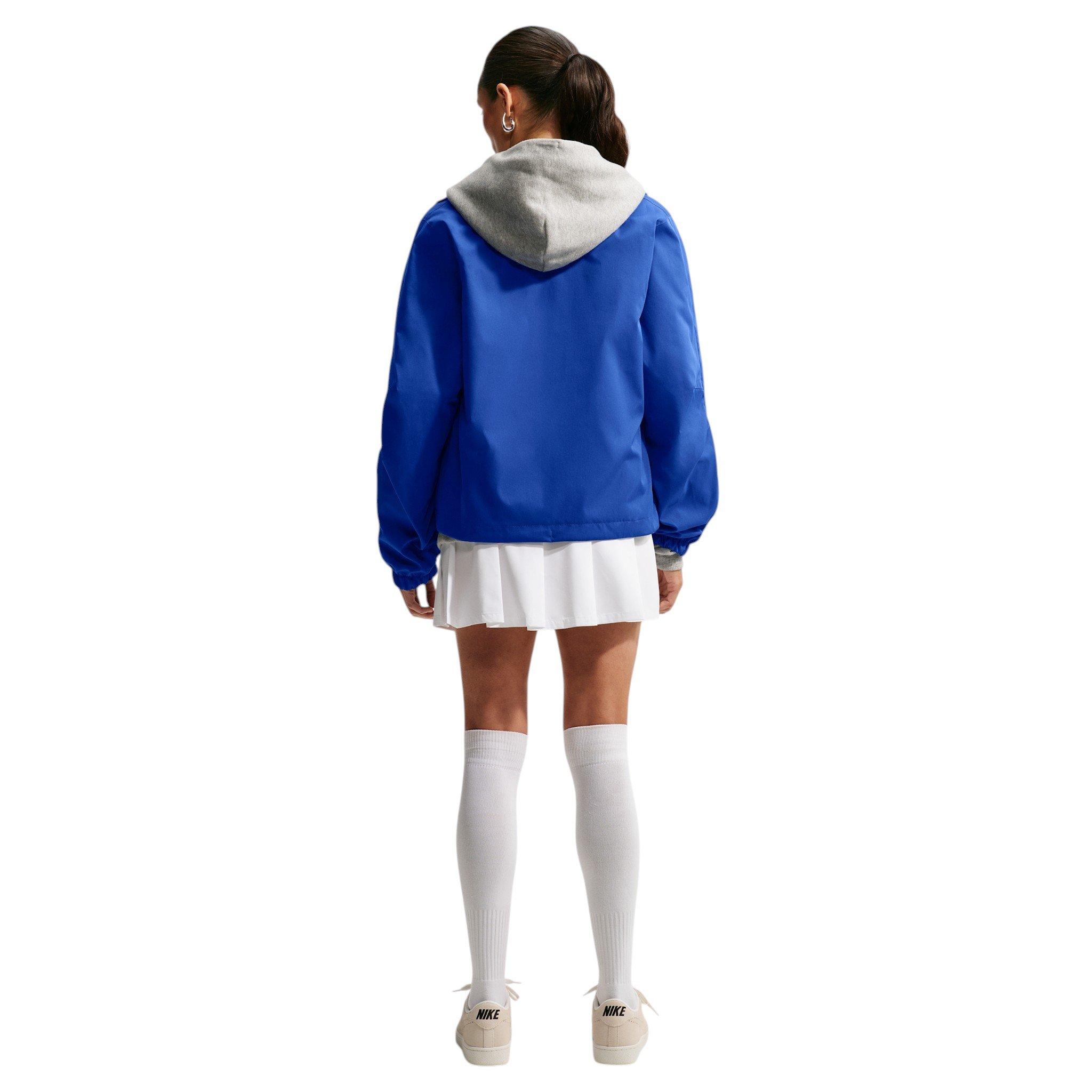 Nike Women's Sportswear Loose Coaches Jacket - Royal - ROYAL