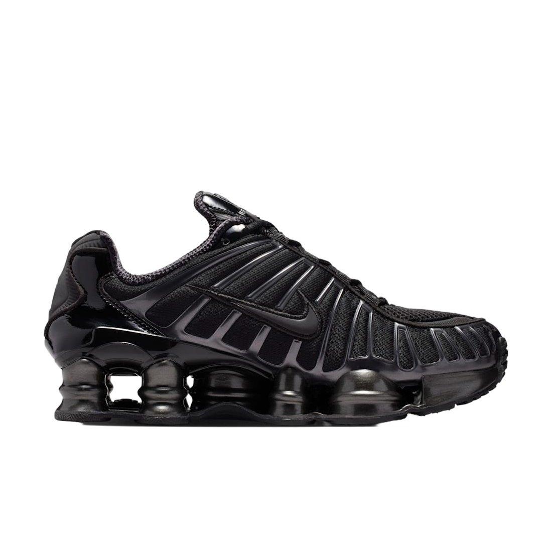 Nike Shox TL Women's Shoe Black/Metallic Silver | Hibbett