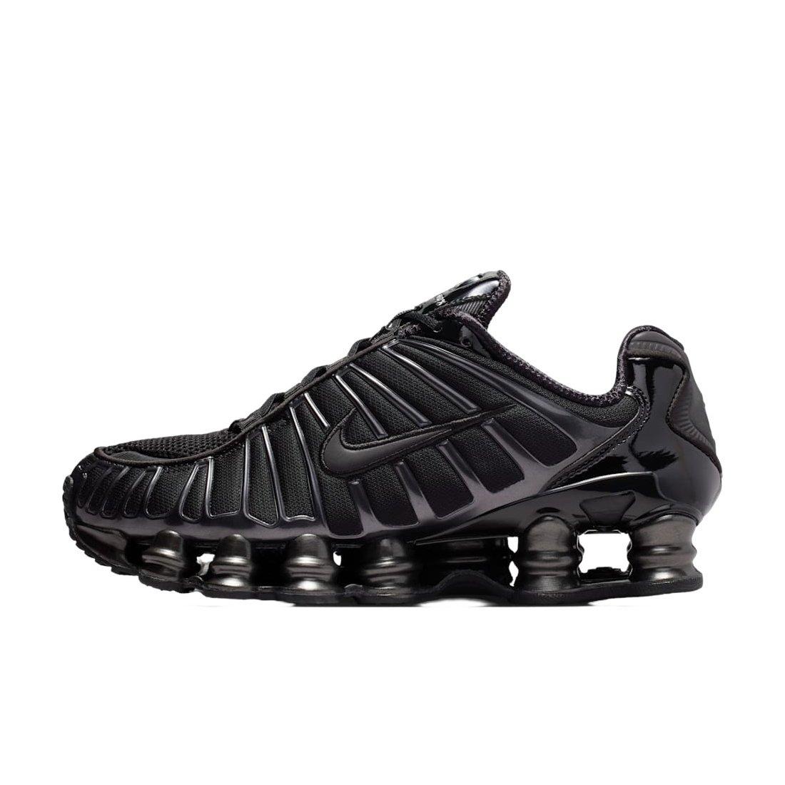 Nike Shox TL "Black/Metallic Silver/Black" Women's Shoe - BLACK/SILVER Thumbnail View 2
