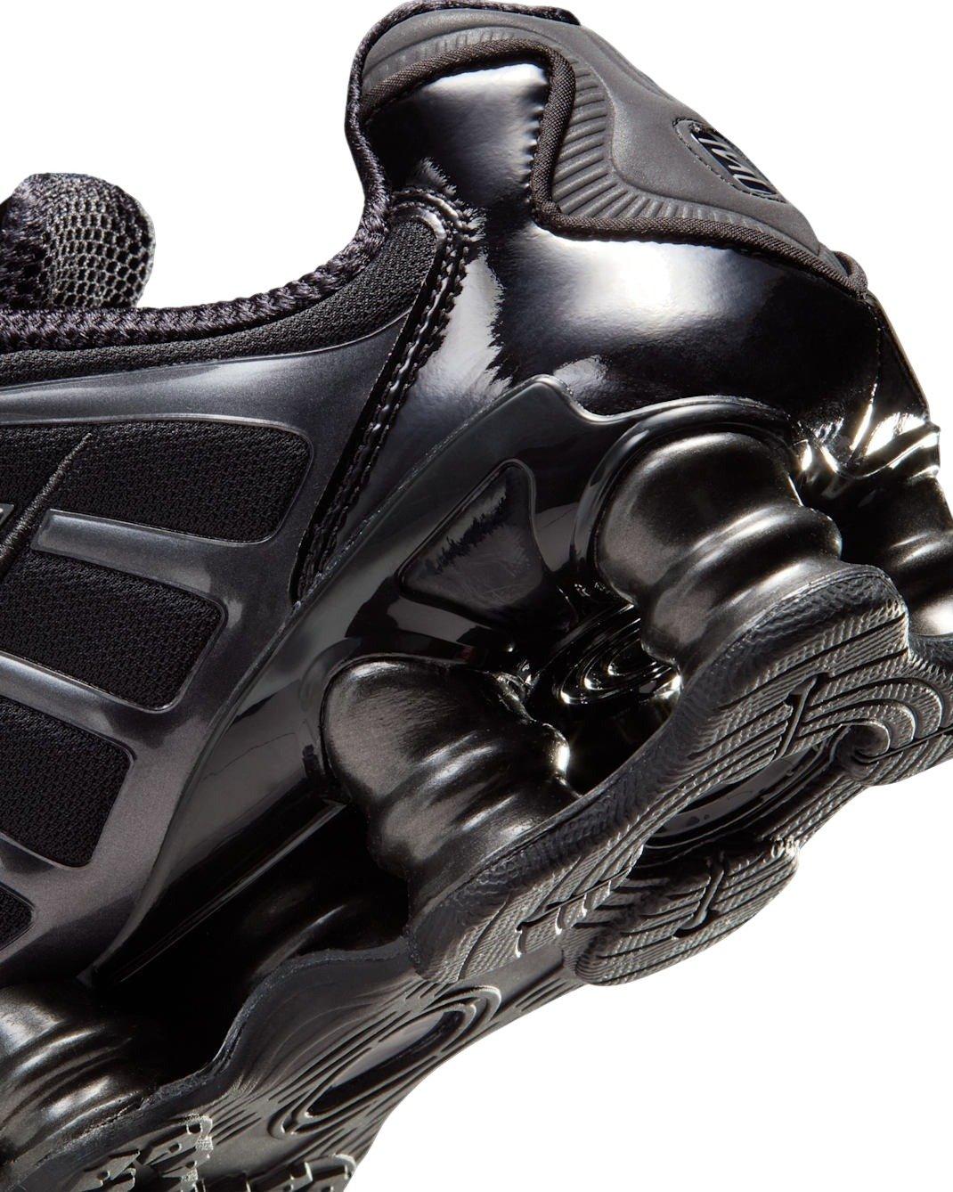 Nike Shox TL "Black/Metallic Silver/Black" Women's Shoe - BLACK/SILVER Thumbnail View 7