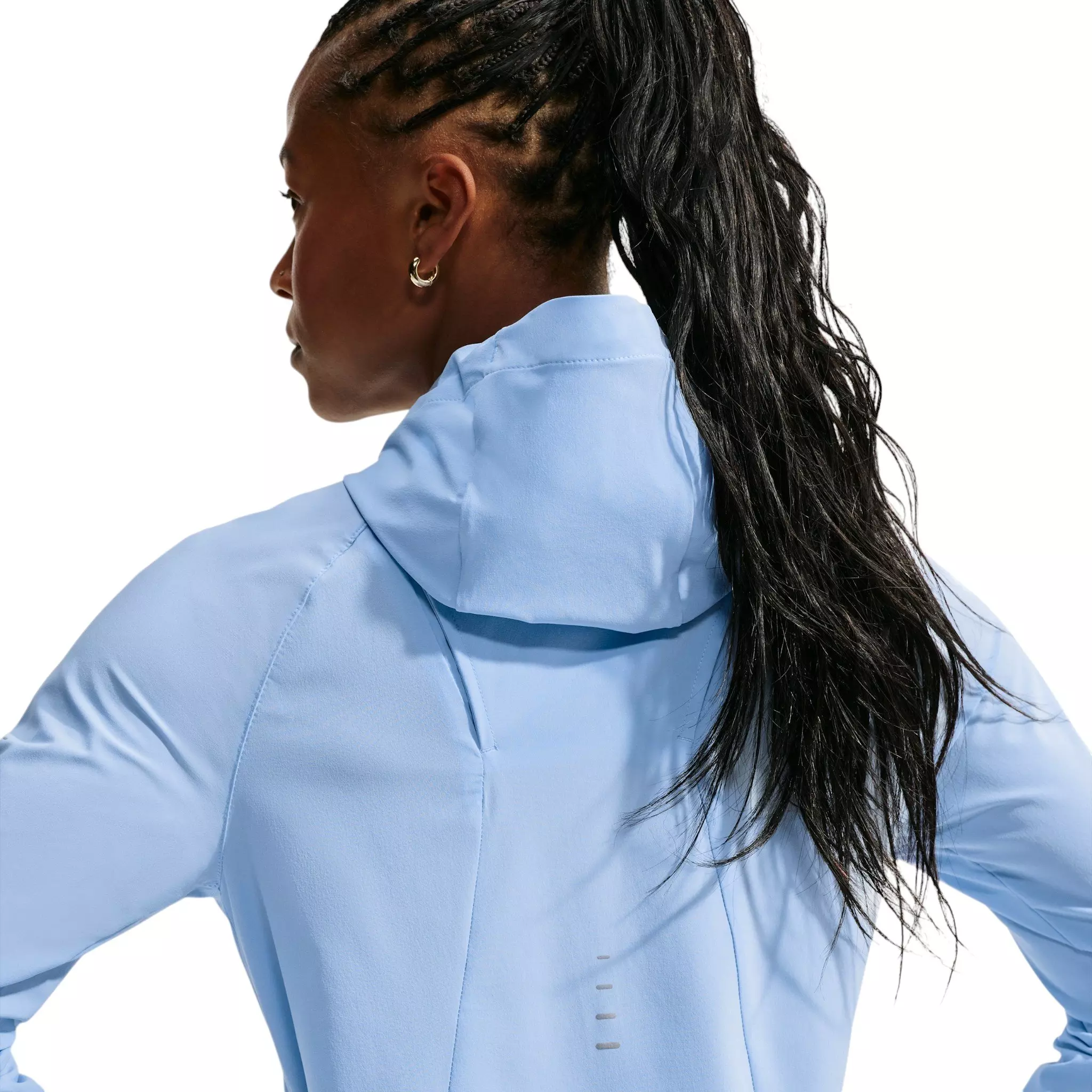 Nike Women's Swift Repel Packable Running Jacket - Blue - BLUE