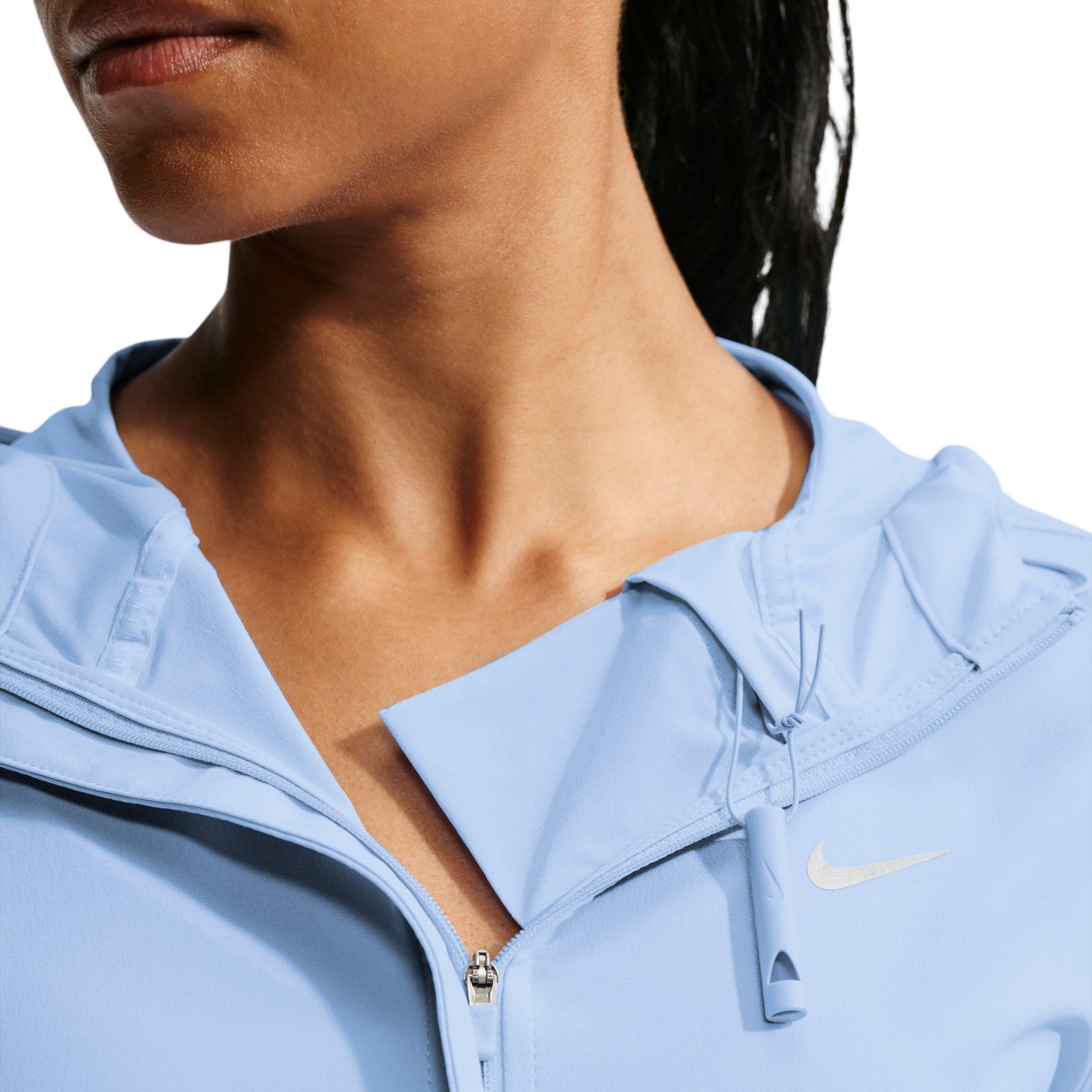 Nike Women's Swift Repel Packable Running Jacket - Blue - BLUE