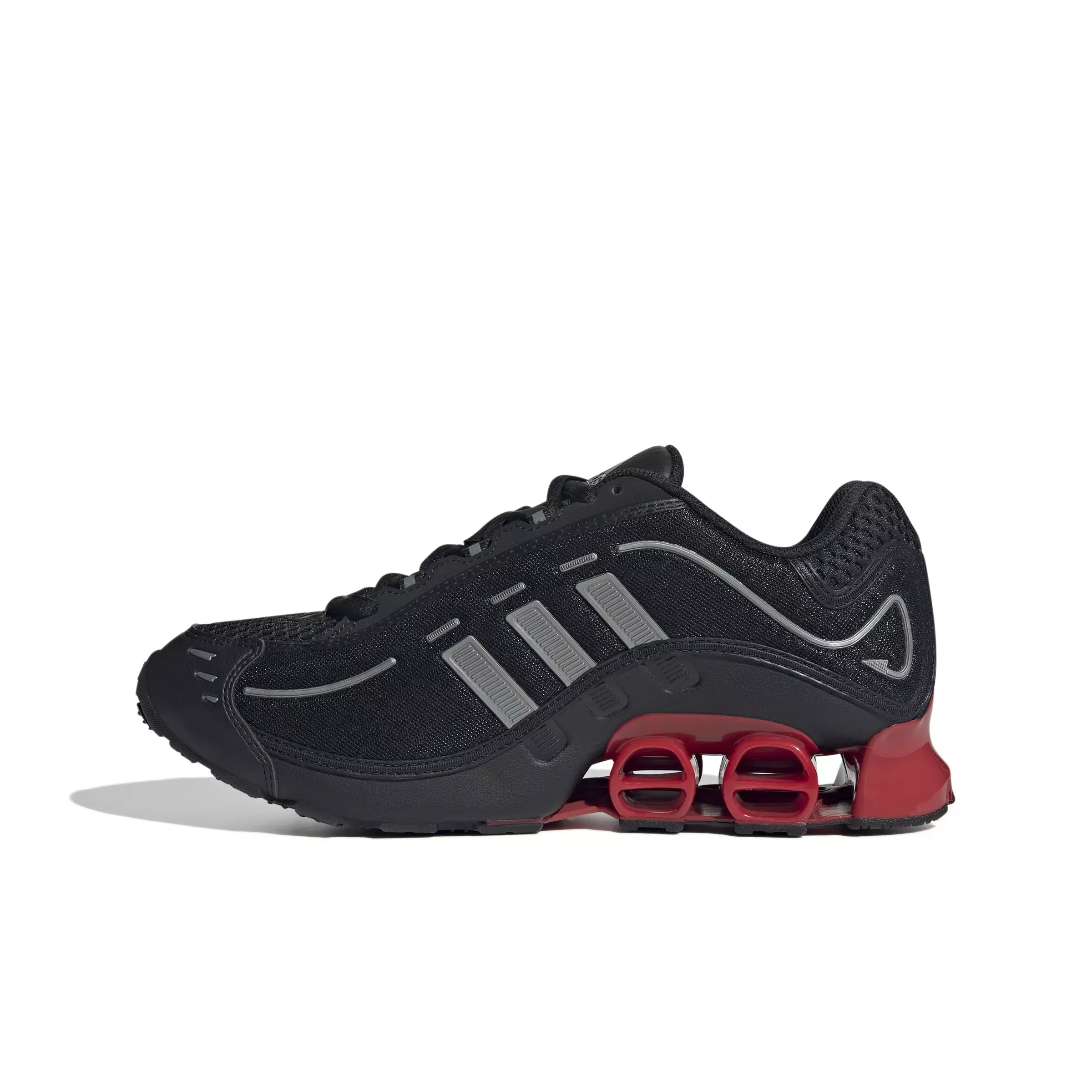 adidas Originals Megaride O1 "Core Black/Better Scarlet/Carbon" Unisex Shoe - BLACK