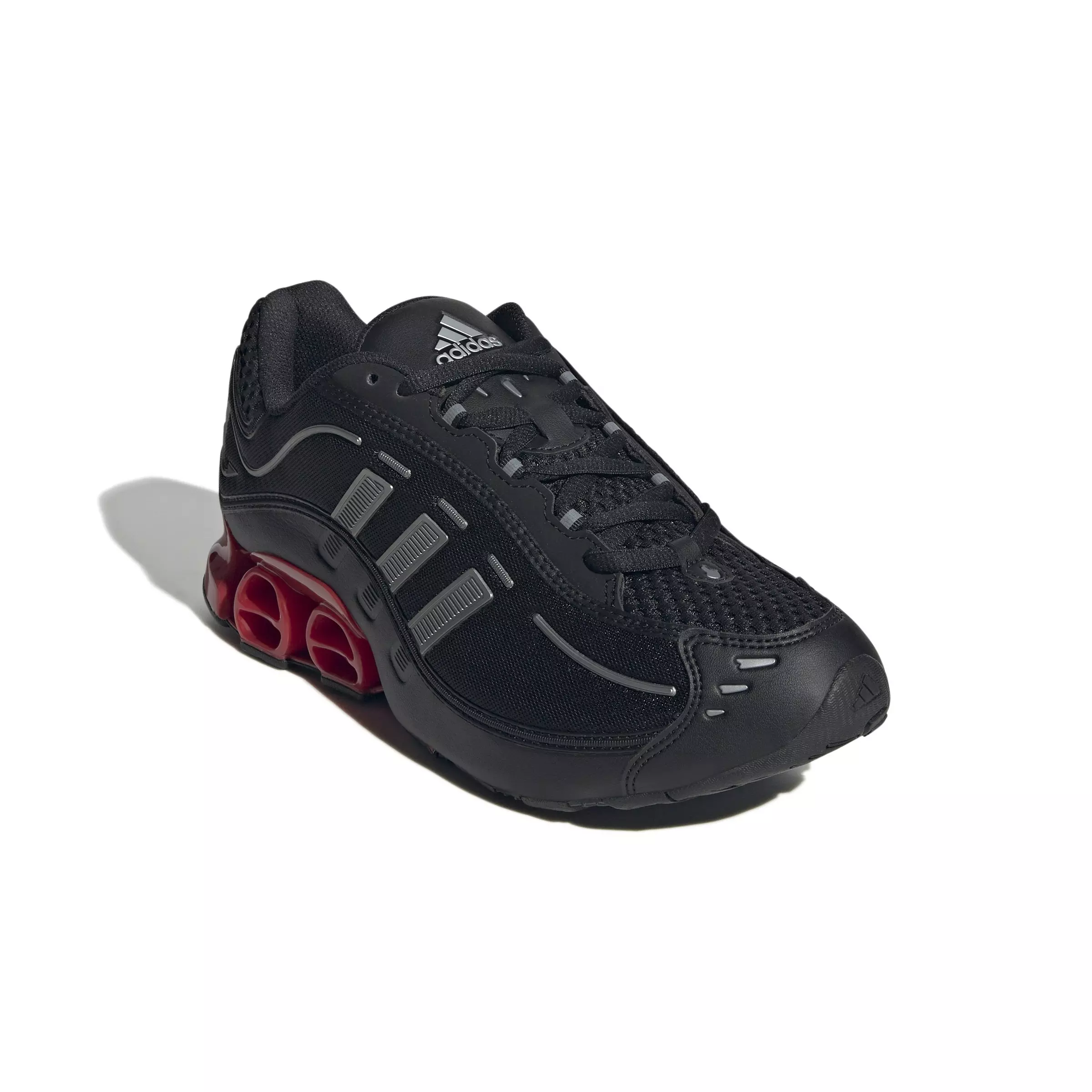 adidas Originals Megaride O1 "Core Black/Better Scarlet/Carbon" Unisex Shoe - BLACK