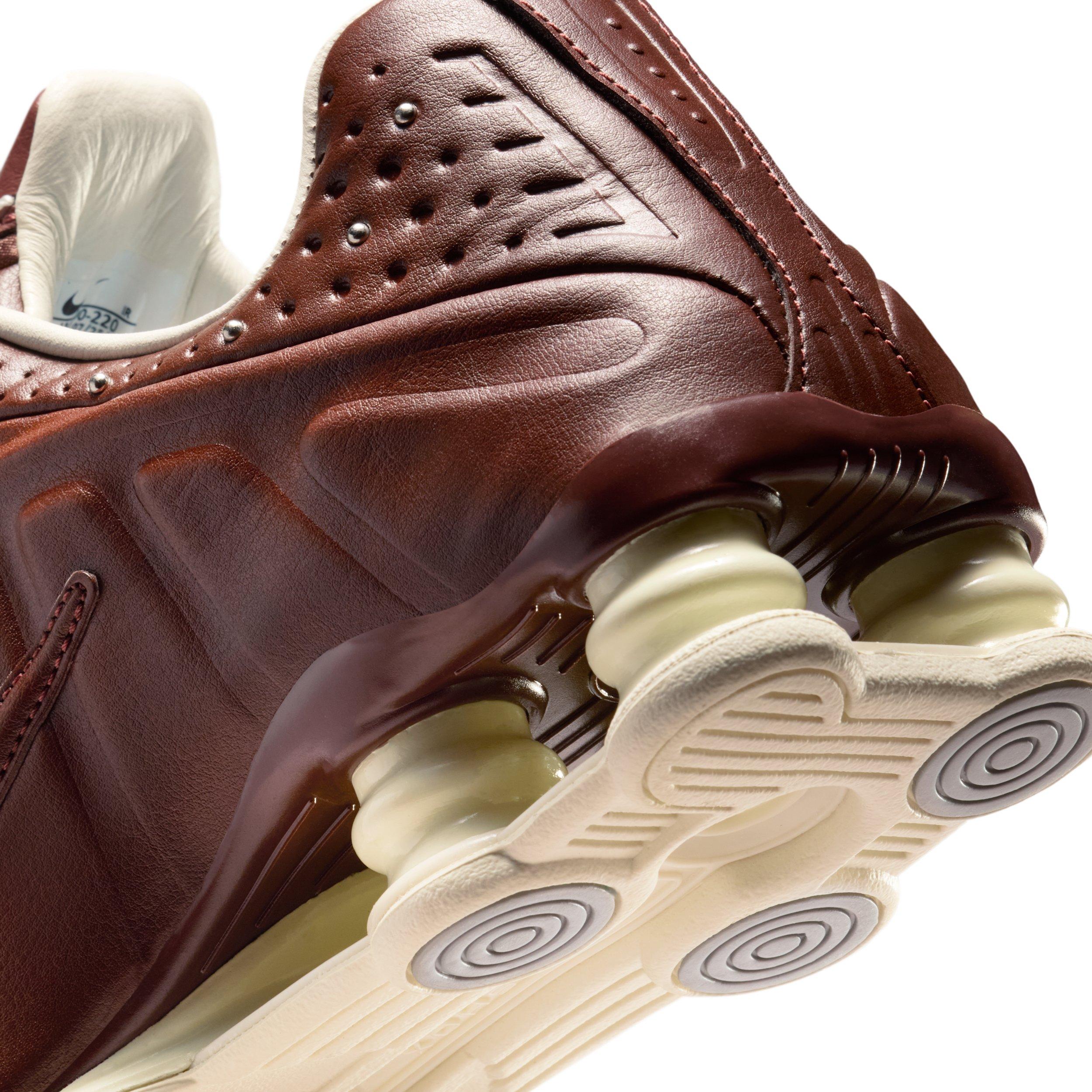 Nike Shox R4 "Dark Pony/Soft Pearl/Pure Platinum/Dark Pony" Women's Shoe - DK PONY/PEARL/PLATINUM/DK PONY Thumbnail View 8