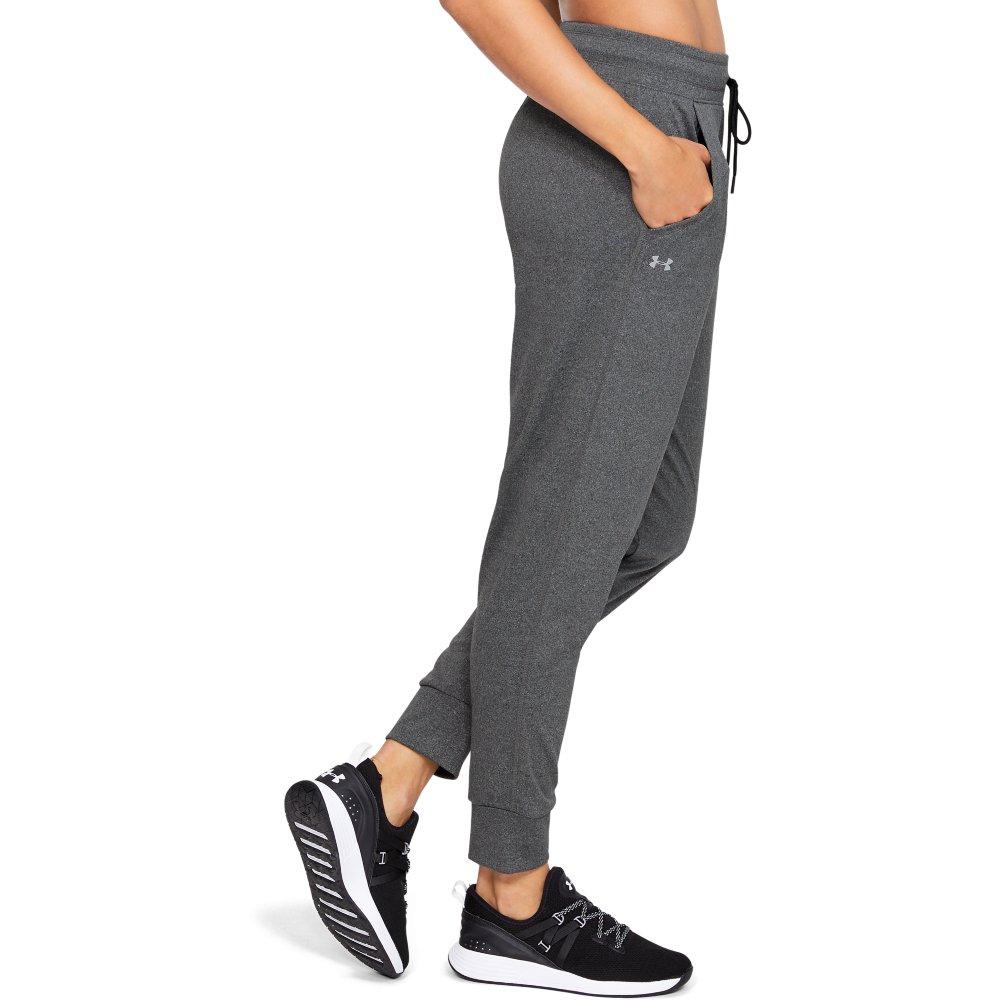 Under Armour Women's Tech Pants - BLACK Thumbnail View 3