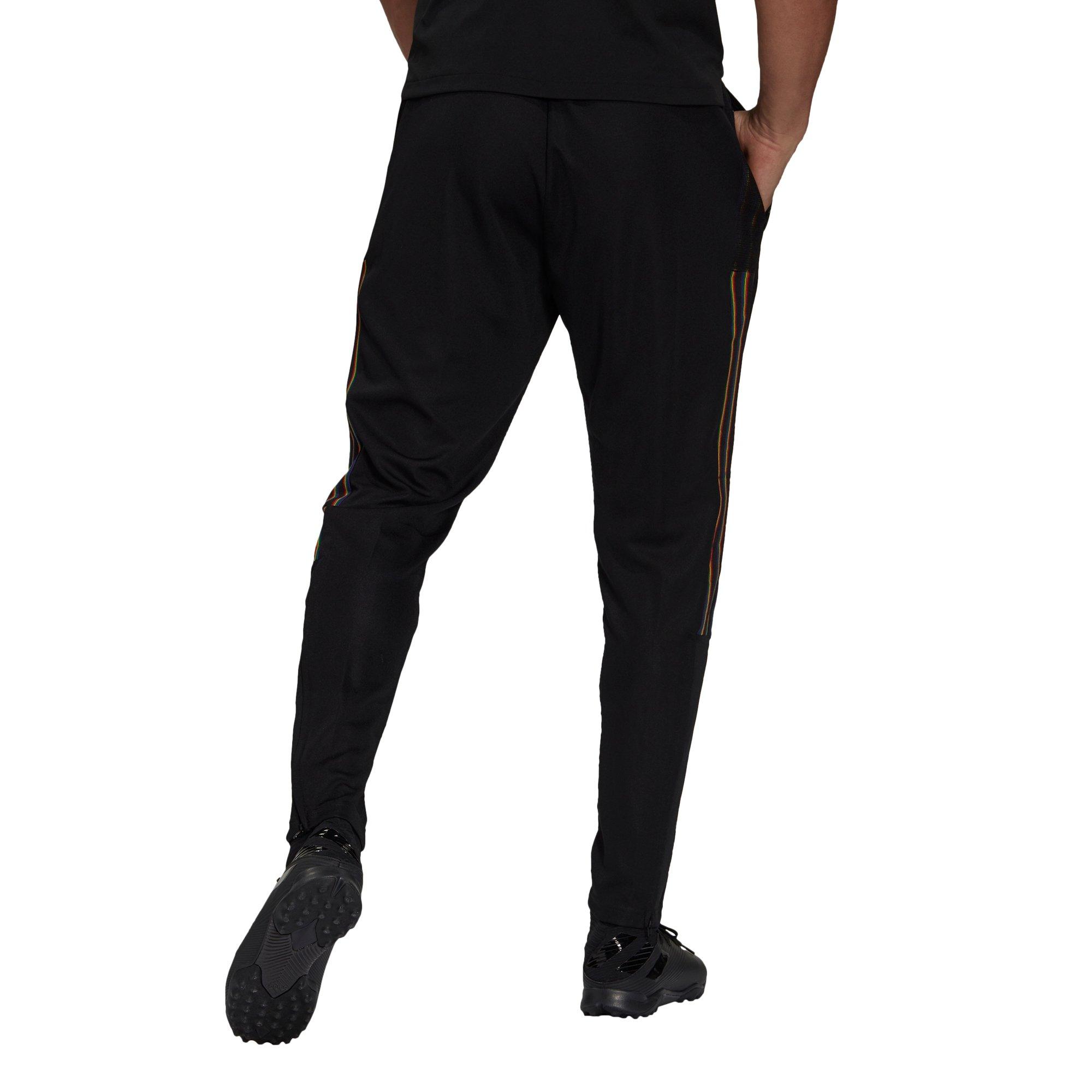 adidas Men's Tiro Pride Black Track Pants - BLACK Thumbnail View 2