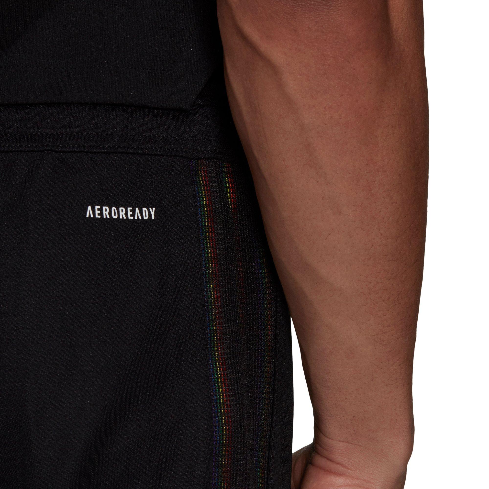 adidas Men's Tiro Pride Black Track Pants - BLACK Thumbnail View 3