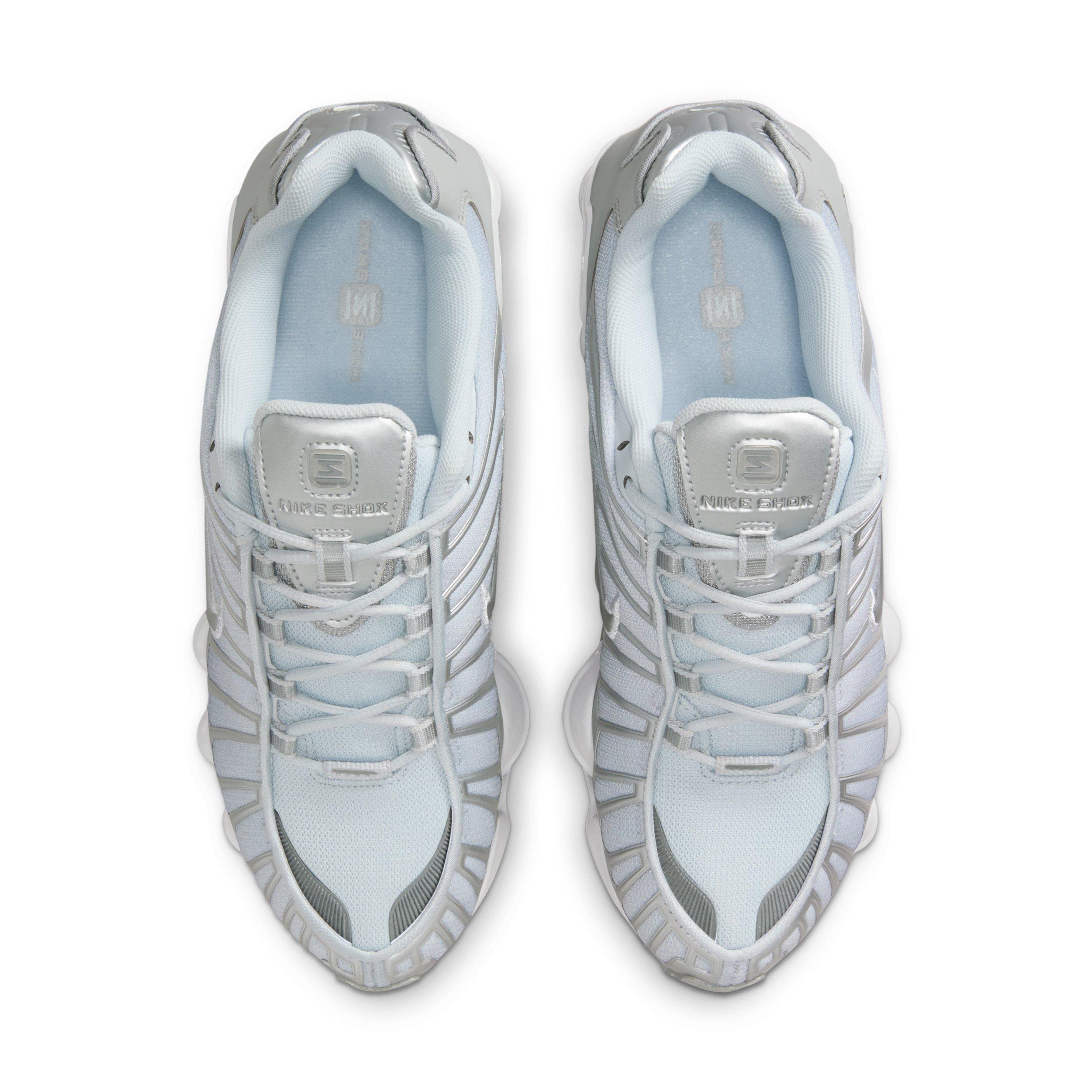 Nike Shox TL "Pure Platinum/Smoke Grey/Metallic Silver" Women's Shoe - PLATINUM/GREY/SILVER Thumbnail View 4