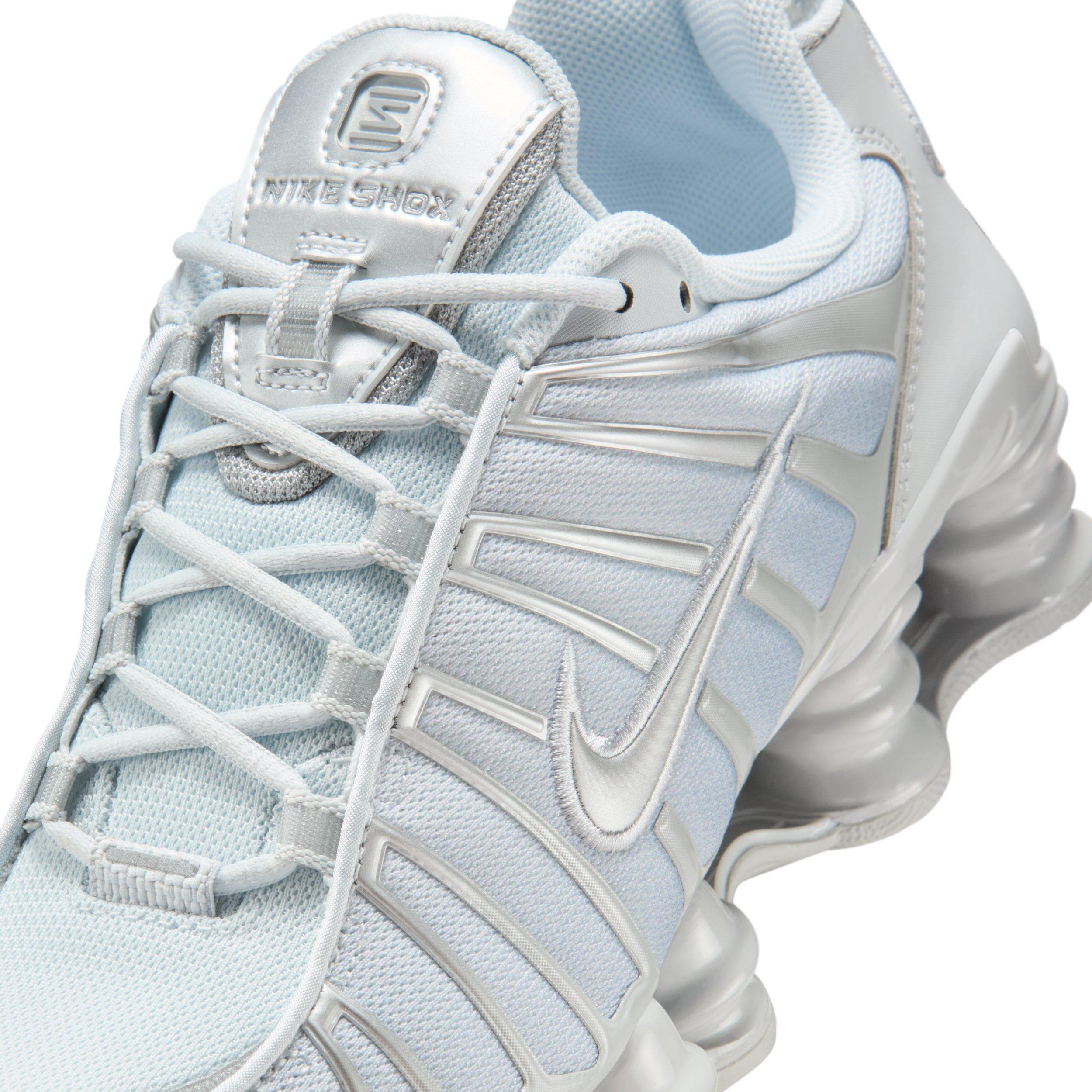 Nike Shox TL "Pure Platinum/Smoke Grey/Metallic Silver" Women's Shoe - PLATINUM/GREY/SILVER Thumbnail View 7