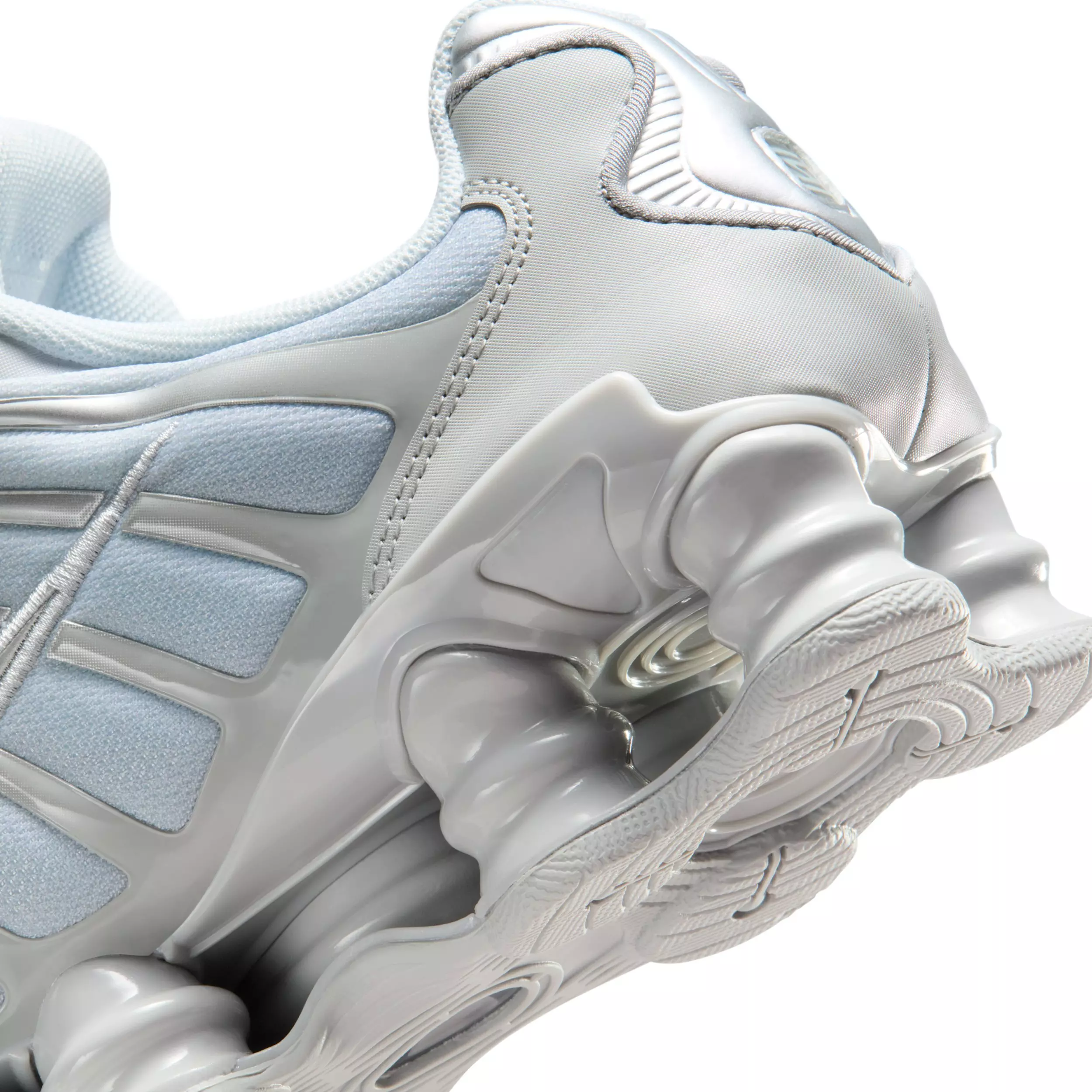 Nike Shox TL "Pure Platinum/Smoke Grey/Metallic Silver" Women's Shoe - PLATINUM/GREY/SILVER