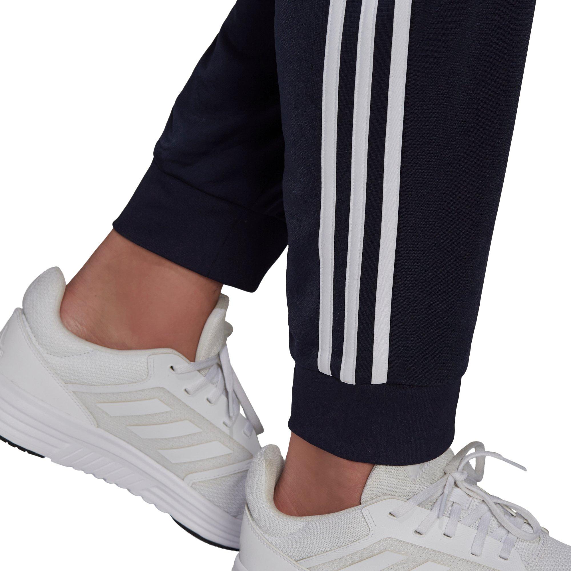 adidas Mens Essentials Warm-up Slim Tapered 3-Stripes Tracksuit Bottoms :  : Clothing, Shoes & Accessories