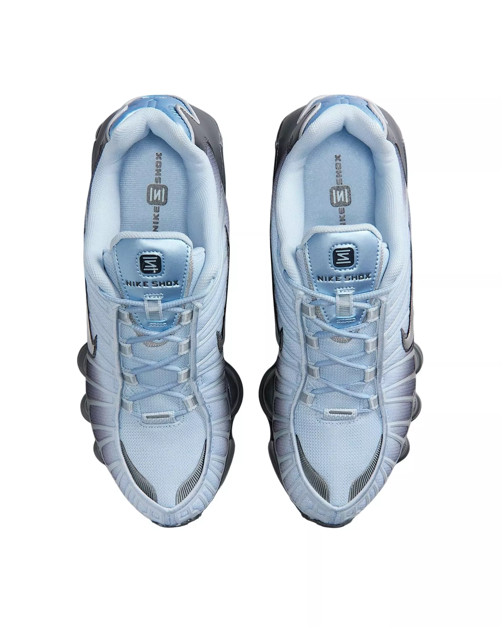 Nike Shox TL "Anthracite/Light Armory Blue/Metallic Silver" Women's Shoe - ANTHRACITE/LT BLUE/SILVER