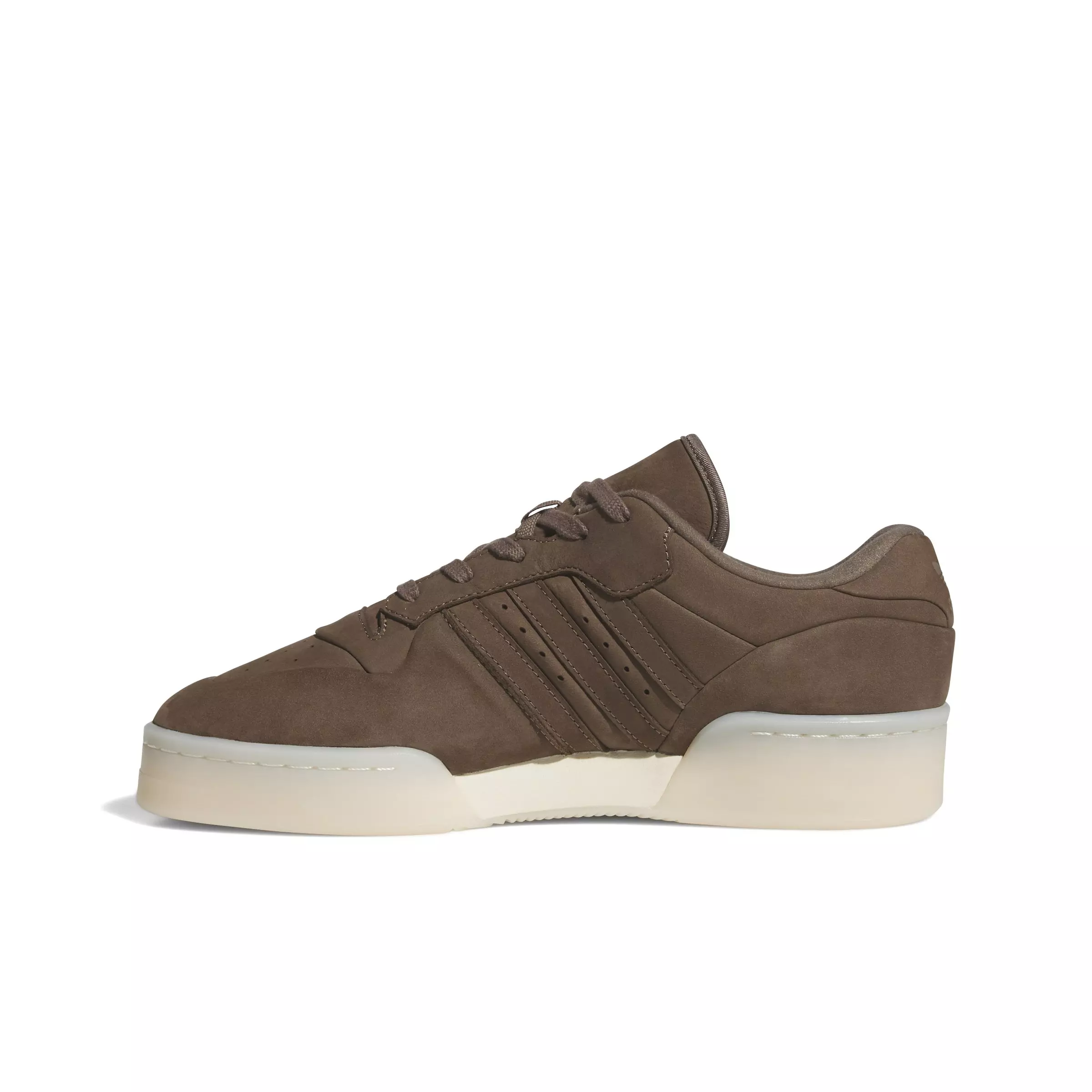 adidas Rivalry Lux Low "Earth Strata/Earth Strata/Wonder White" Unisex Shoe - BROWN