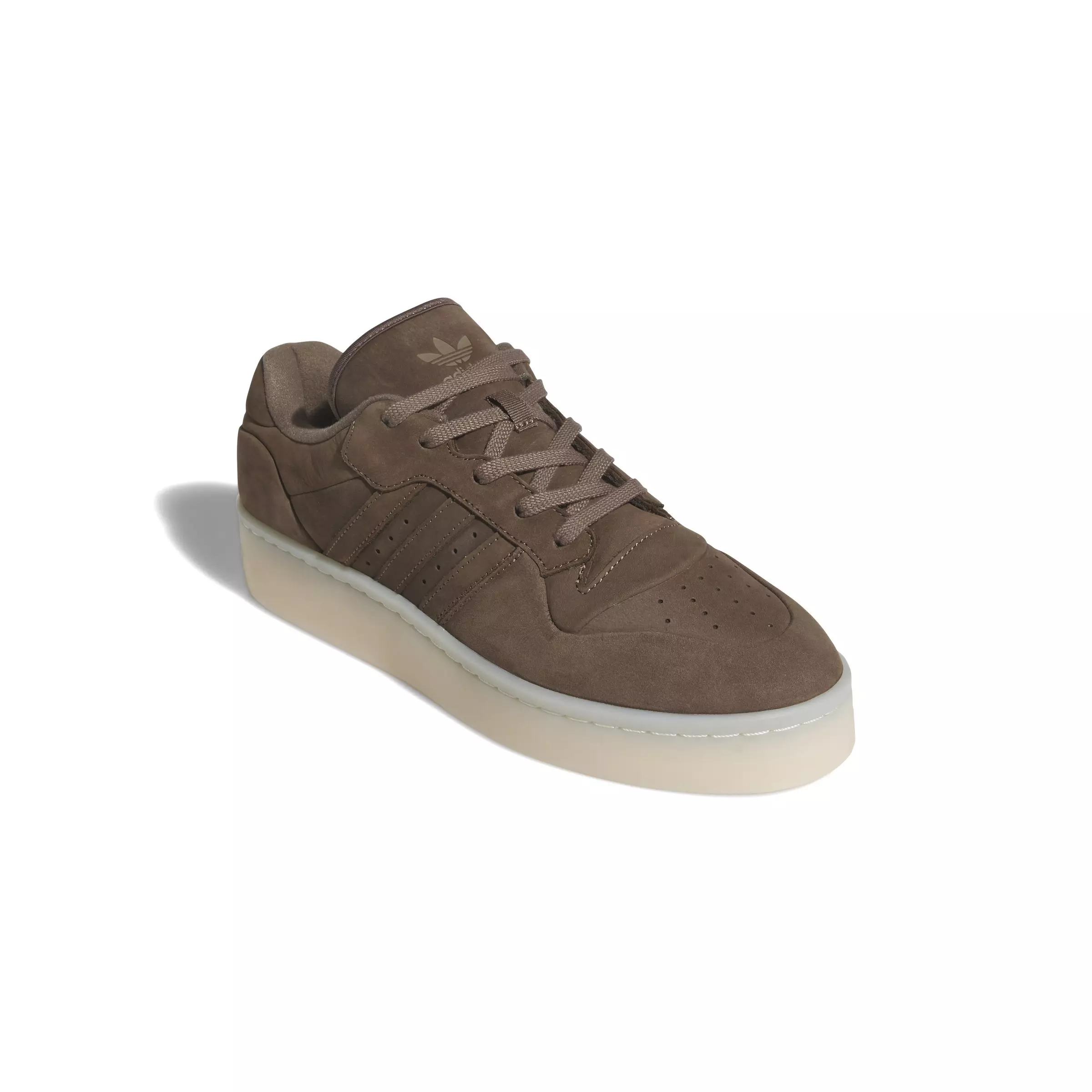 adidas Rivalry Lux Low "Earth Strata/Earth Strata/Wonder White" Unisex Shoe - BROWN