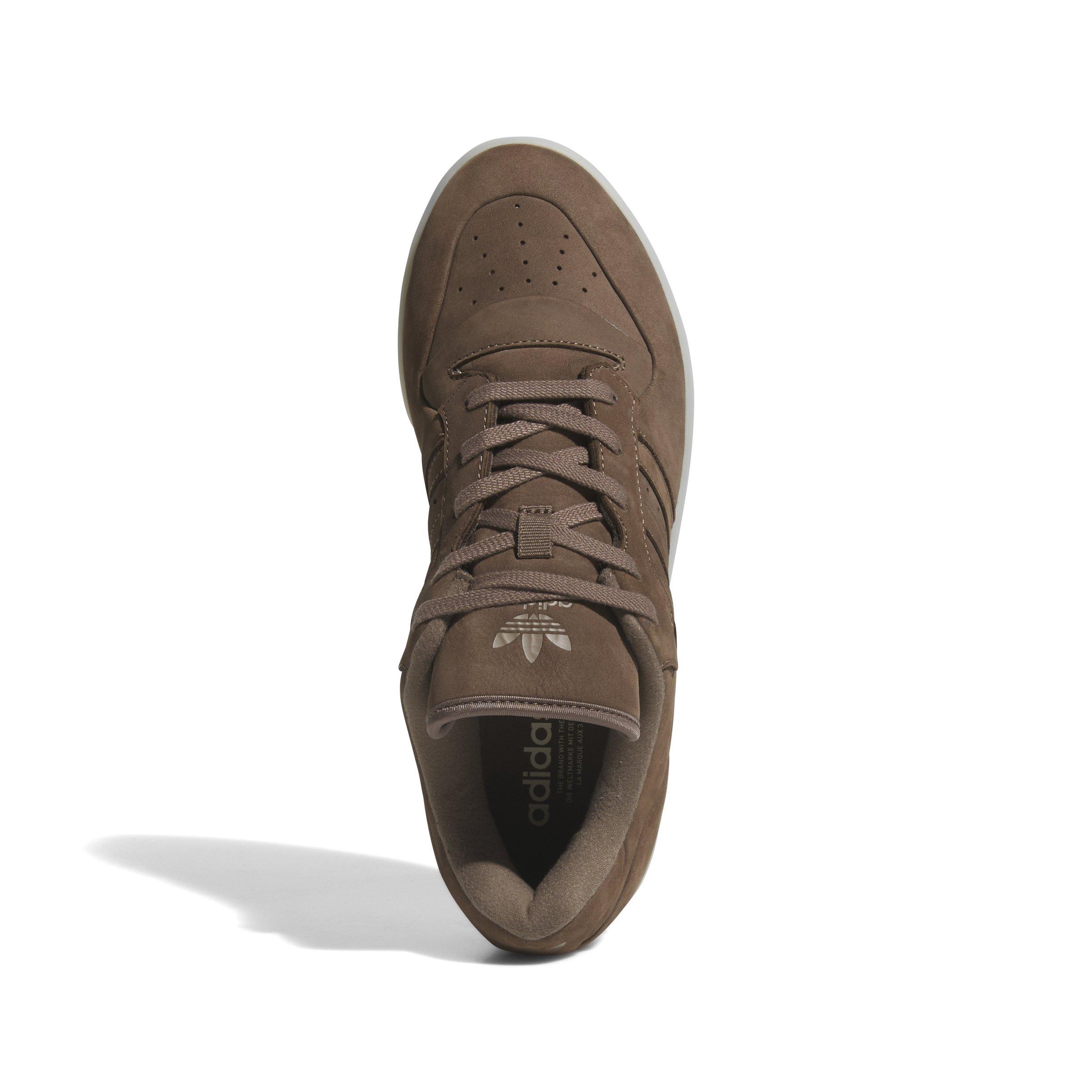 adidas Rivalry Lux Low "Earth Strata/Earth Strata/Wonder White" Unisex Shoe - BROWN Thumbnail View 5