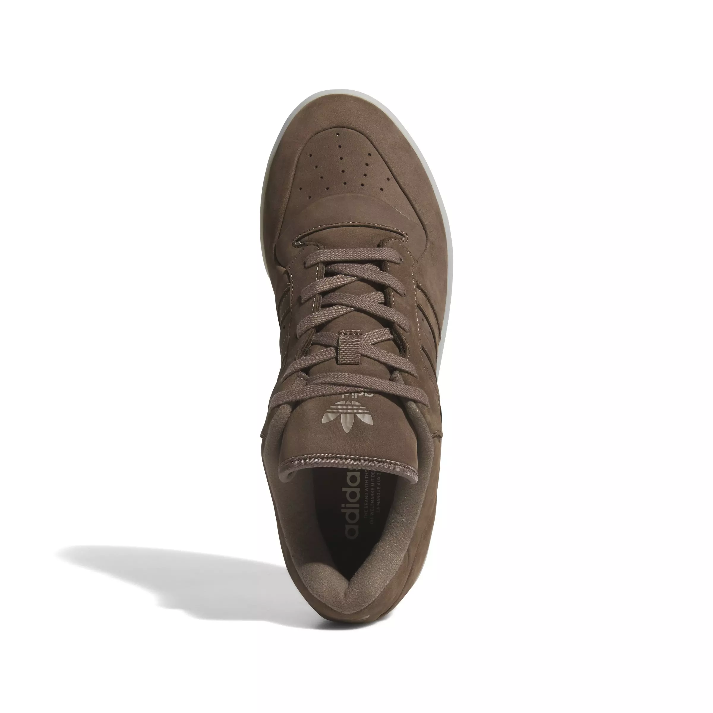 adidas Rivalry Lux Low "Earth Strata/Earth Strata/Wonder White" Unisex Shoe - BROWN