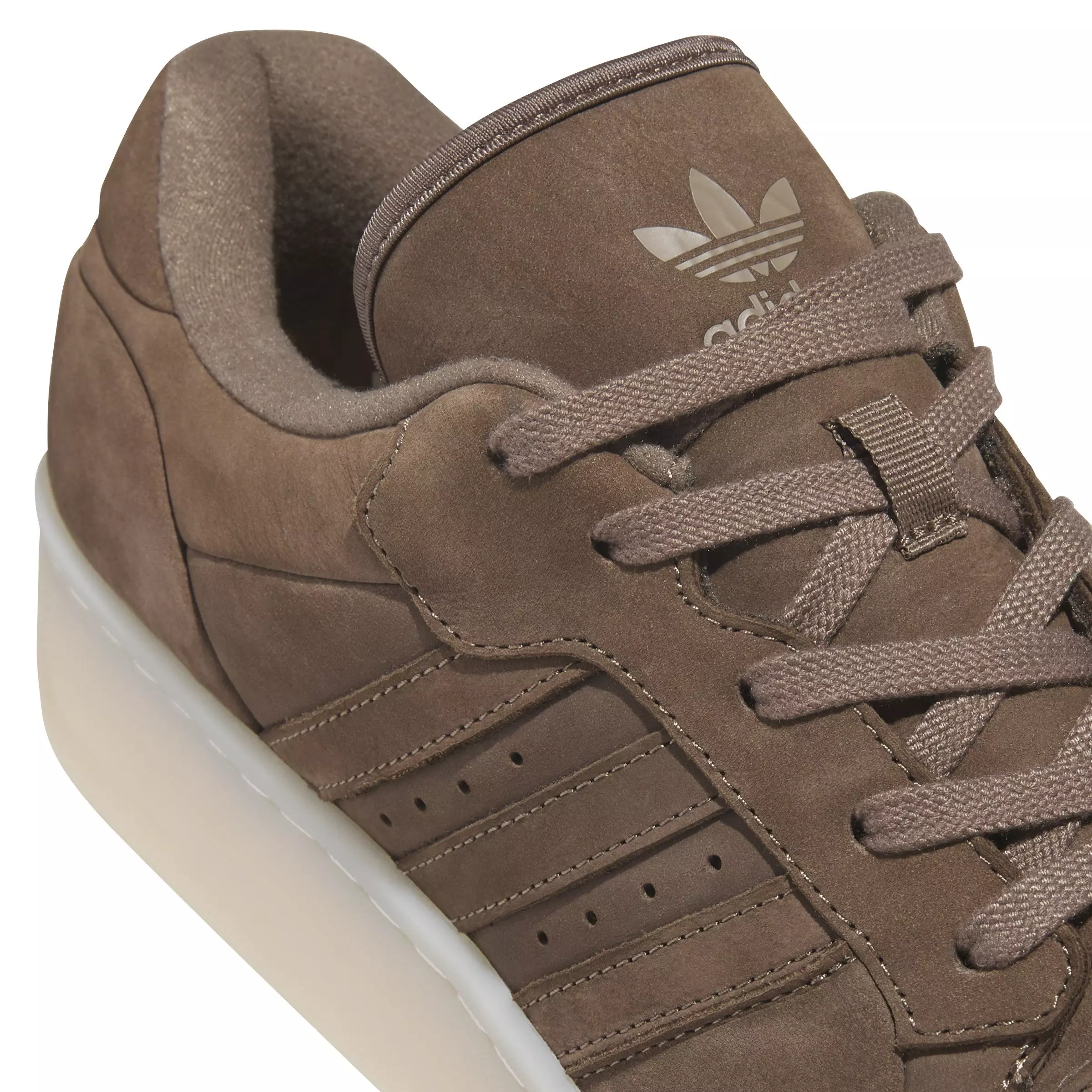 adidas Rivalry Lux Low "Earth Strata/Earth Strata/Wonder White" Unisex Shoe - BROWN