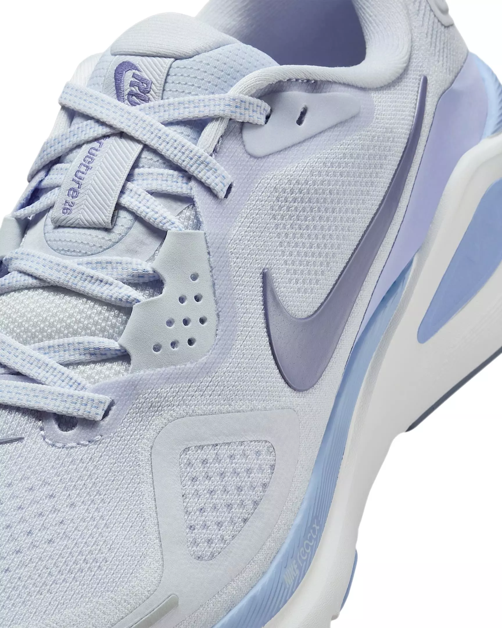 Nike Structure 26 "Football Grey/Aluminum/White/World Indigo" Women's Running Shoe - GREY/ALUMINUM/WHITE/INDIGO