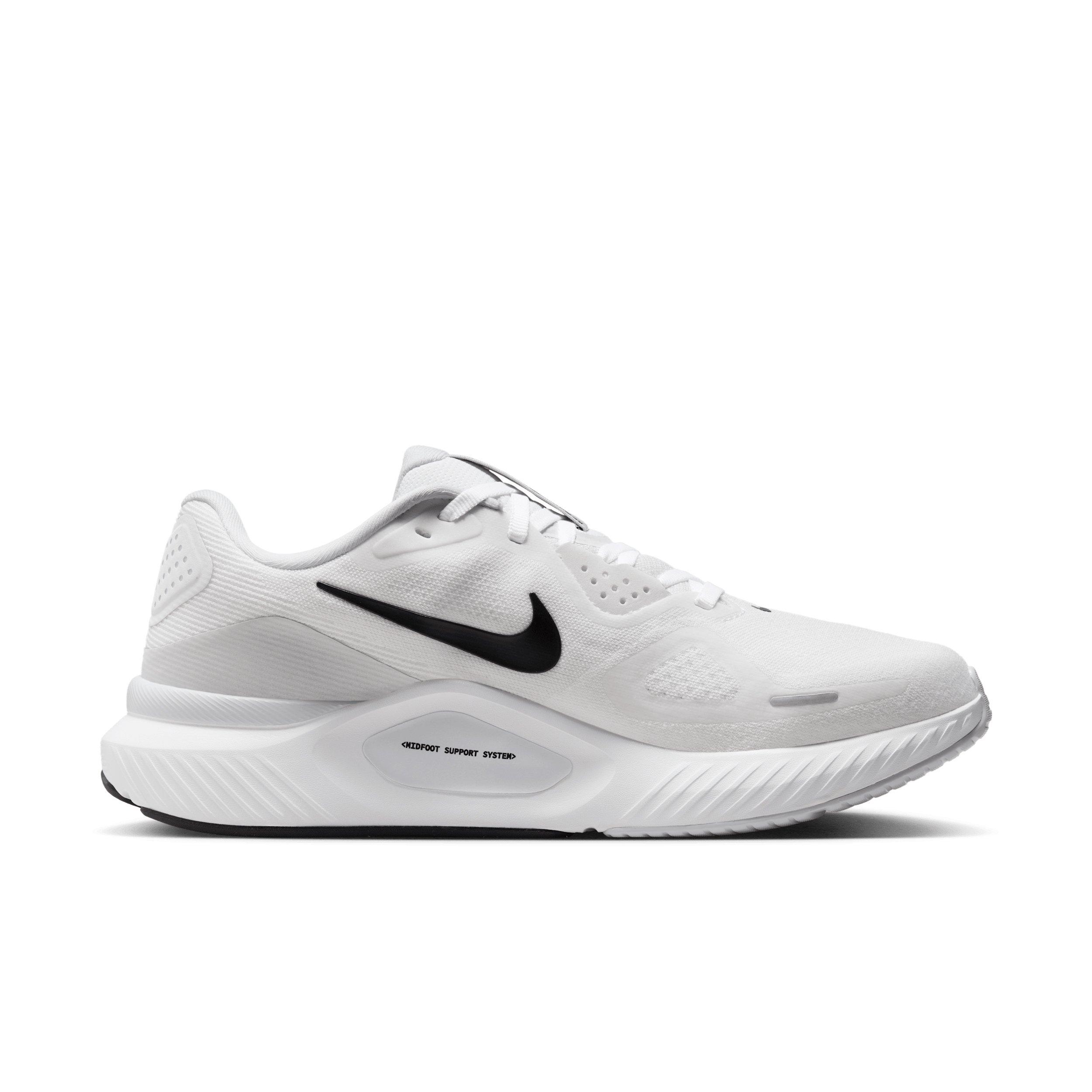 Nike Structure 26 "White/Pure Platinum/Black" Women's Running Shoe - WHITE/PLATINUM/BLACK Thumbnail View 1