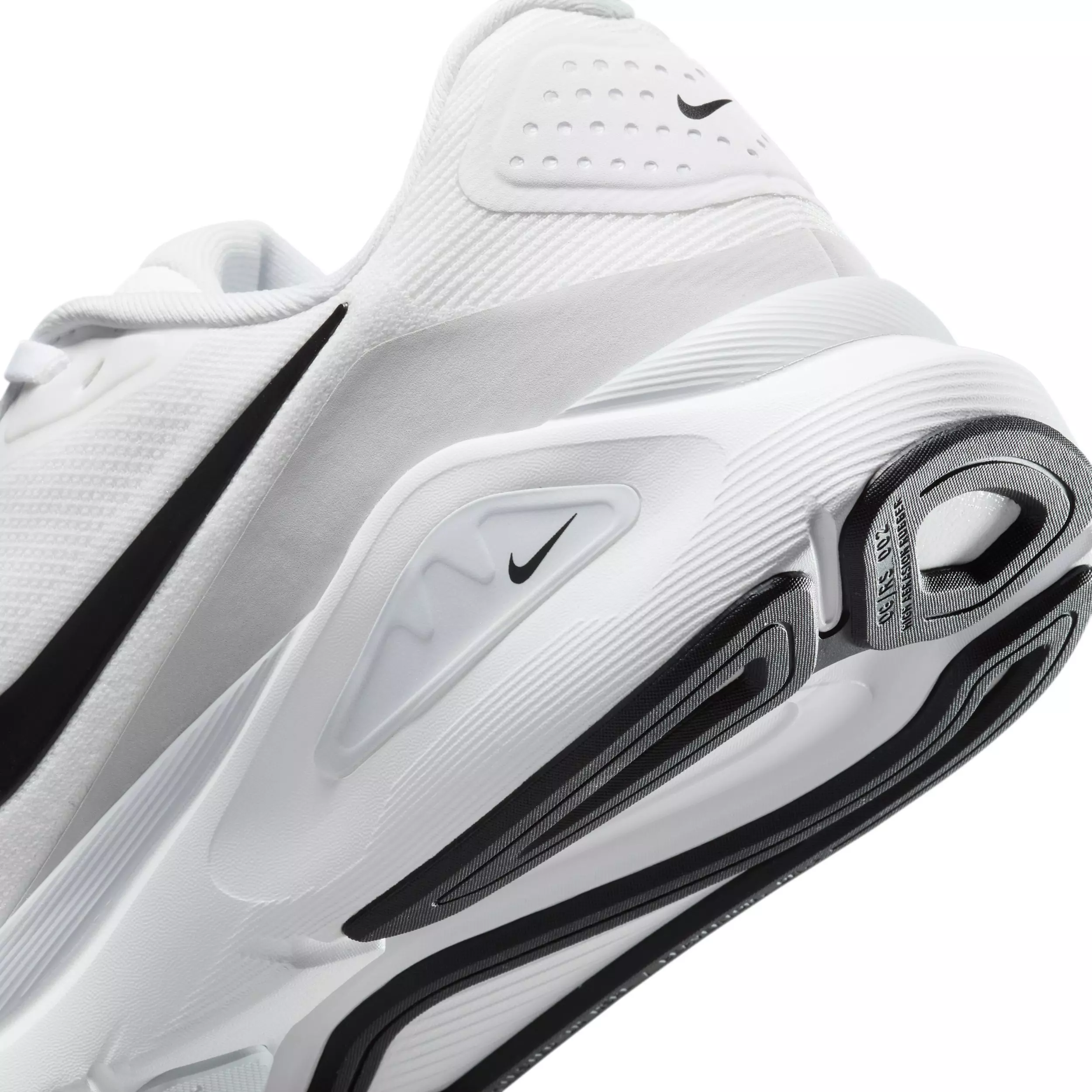 Nike Structure 26 "White/Pure Platinum/Black" Women's Running Shoe - WHITE/PLATINUM/BLACK