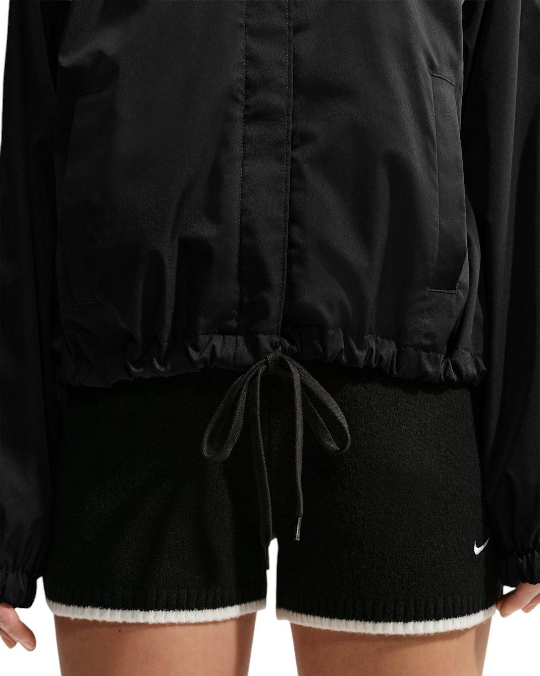 Nike Women's Sportswear Oversized Balloon Track Jacket - Black - BLACK