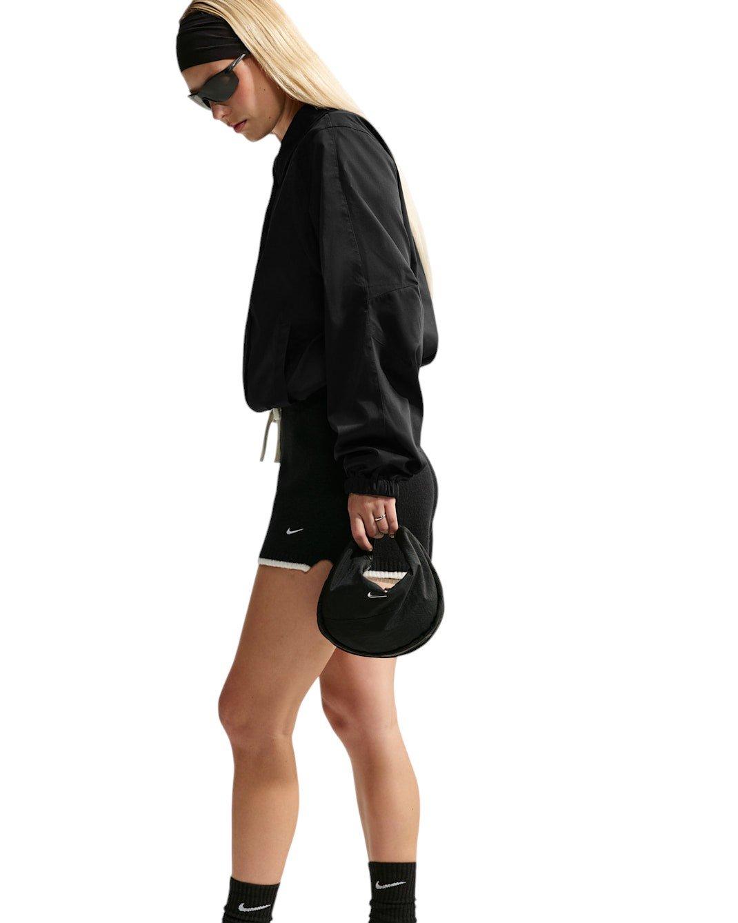 Nike Women's Sportswear Oversized Balloon Track Jacket - Black - BLACK