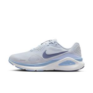 Nike Structure 26 "Football Grey/Aluminum/White/World Indigo" Women's Wide Running Shoe