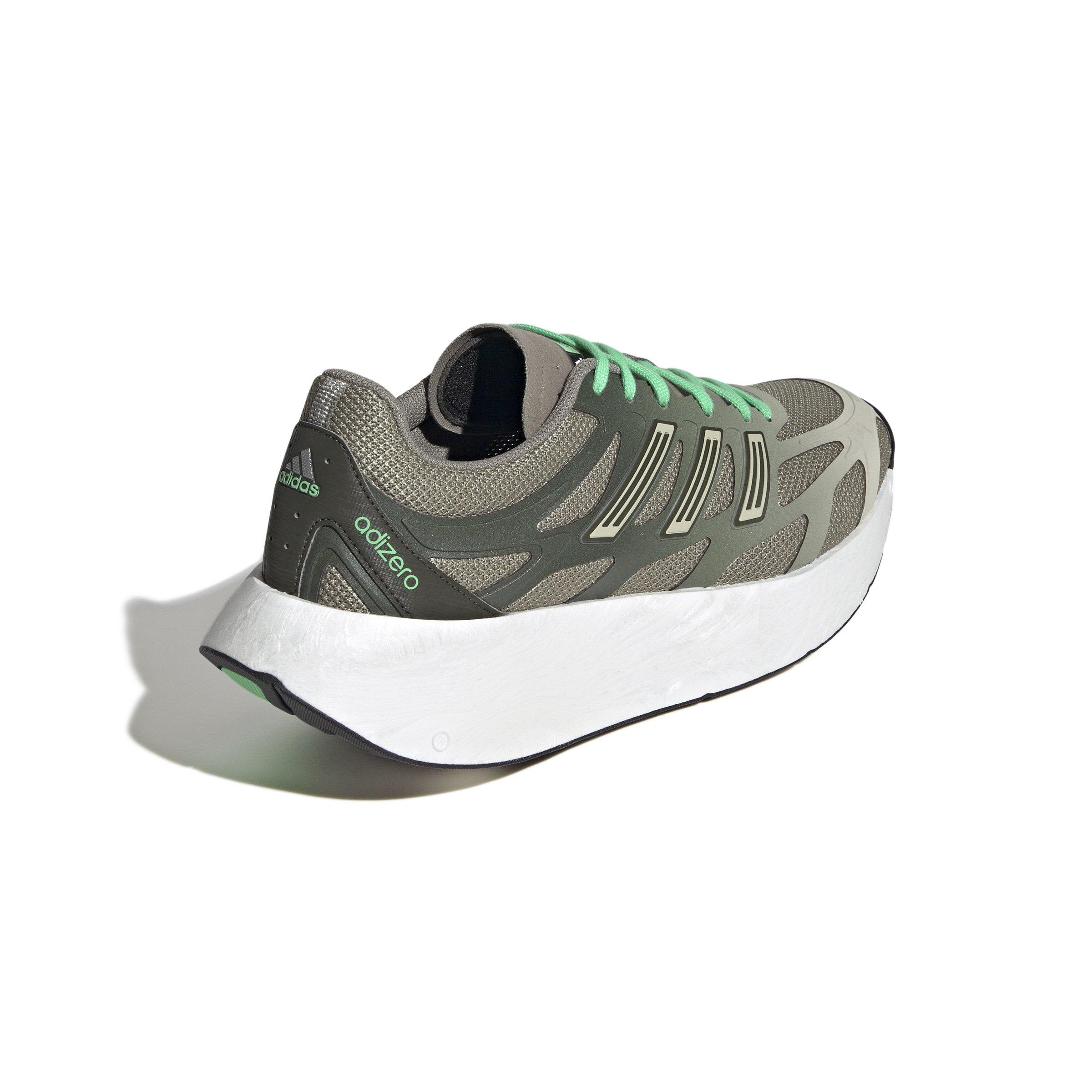adidas Originals Adizero Aruku "Trace Cargo/Night Cargo/Semi Screaming Green" Unisex Shoe - BEIGE Thumbnail View 4