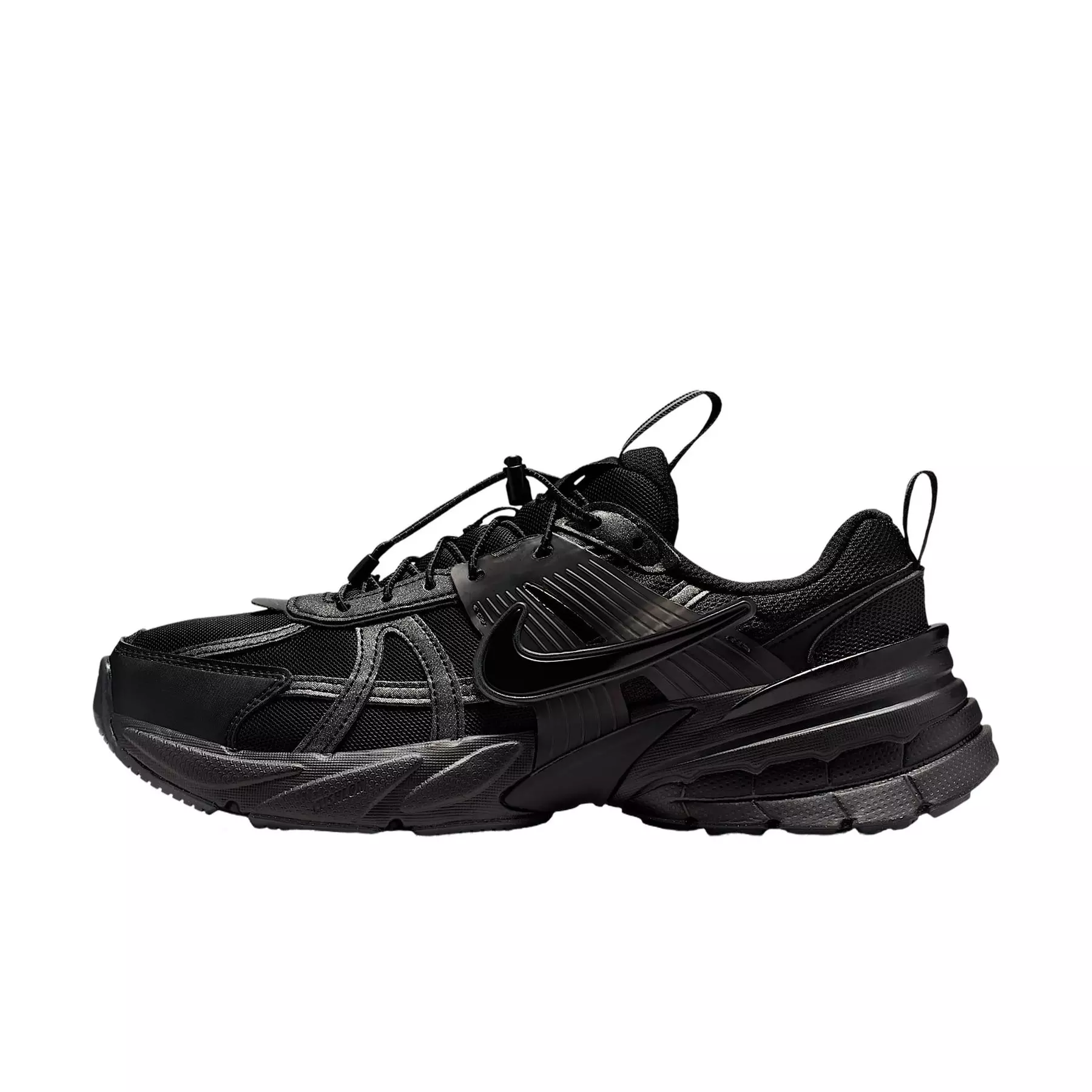Nike V2K Run "Black/Metallic Silver/Anthracite/Black" Women's Running Shoe - BLACK/SILVER/ANTHRACITE/BLACK