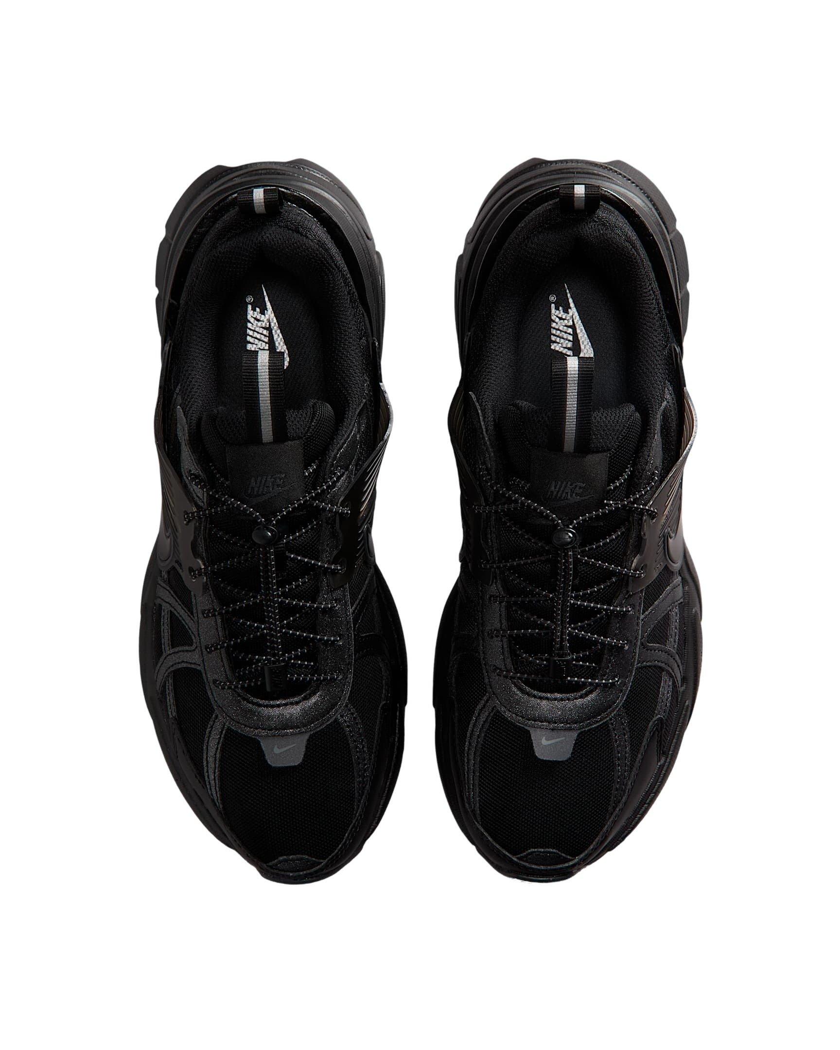 Nike V2K Run "Black/Metallic Silver/Anthracite/Black" Women's Running Shoe - BLACK/SILVER/ANTHRACITE/BLACK Thumbnail View 4