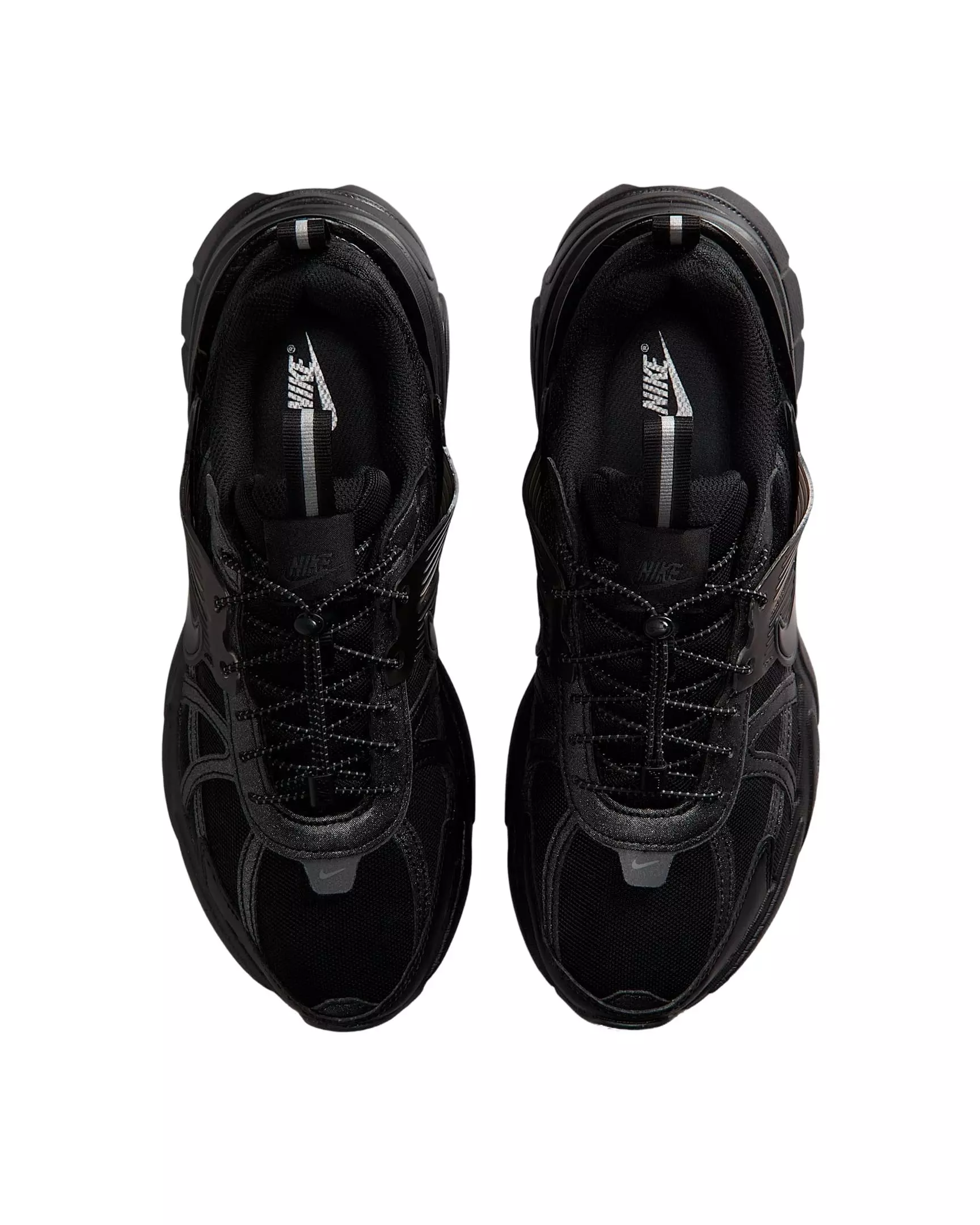 Nike V2K Run "Black/Metallic Silver/Anthracite/Black" Women's Running Shoe - BLACK/SILVER/ANTHRACITE/BLACK