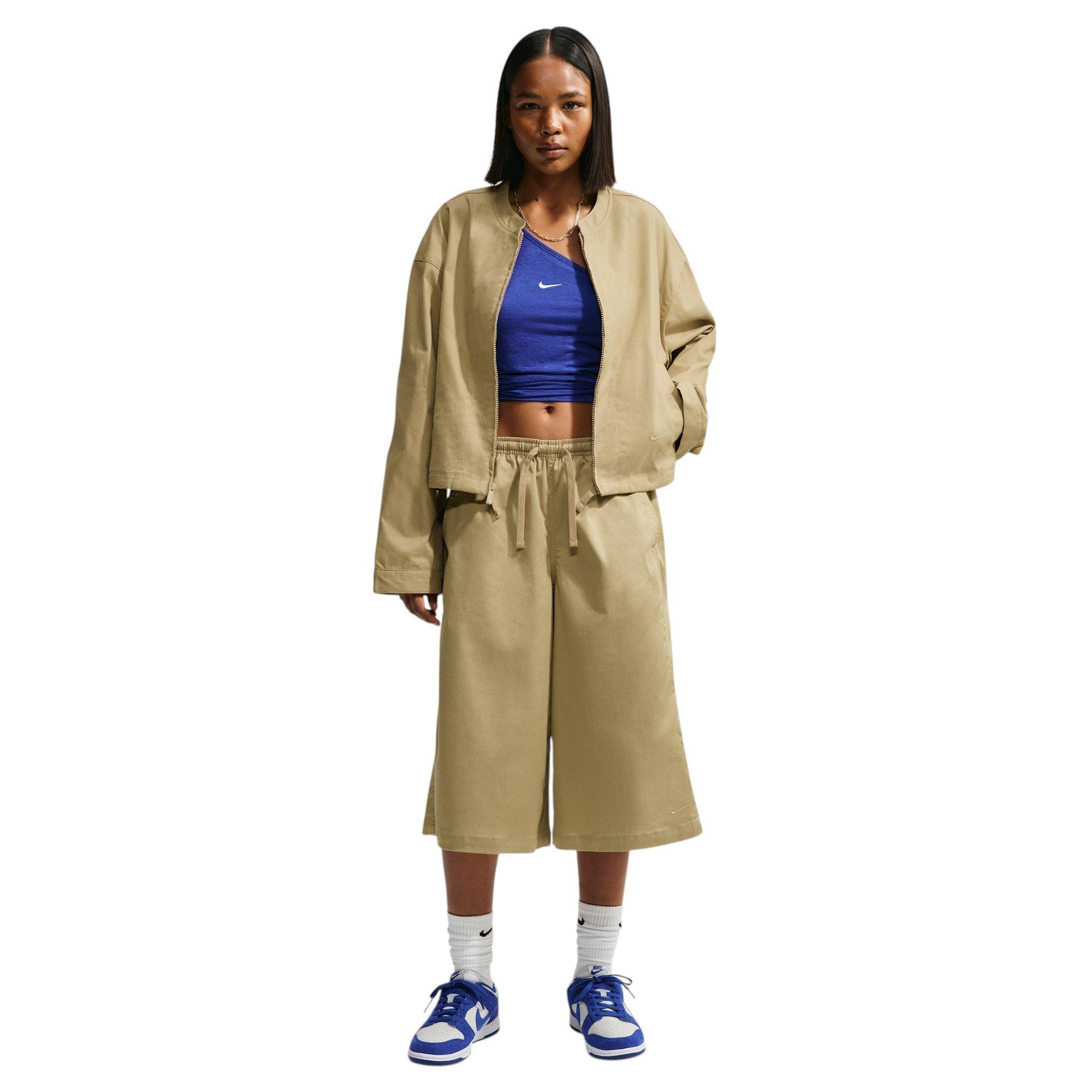 Nike Women's Sportswear Oversized Street Utility Jacket - Beige - BEIGE