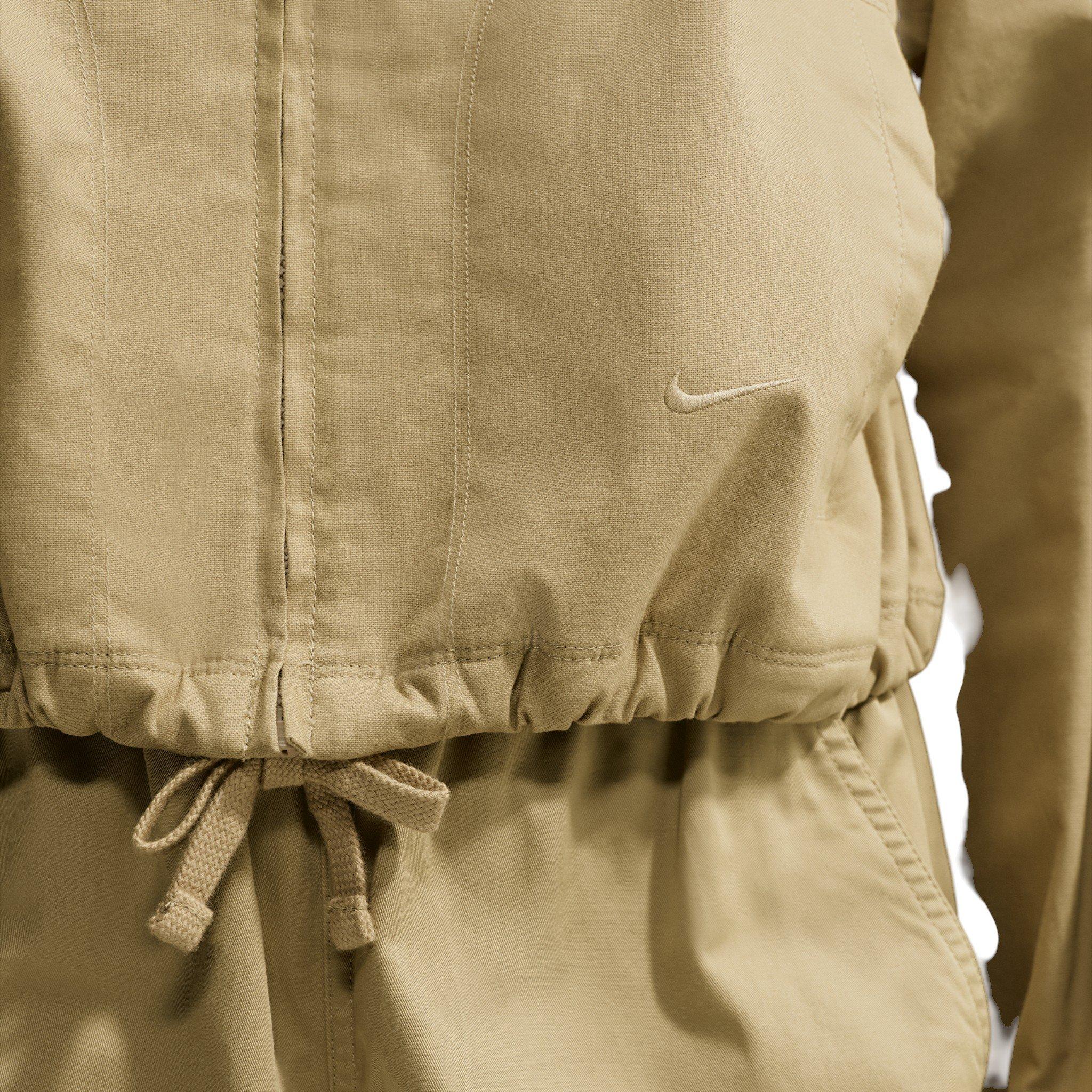 Nike Women's Sportswear Oversized Street Utility Jacket - Beige - BEIGE