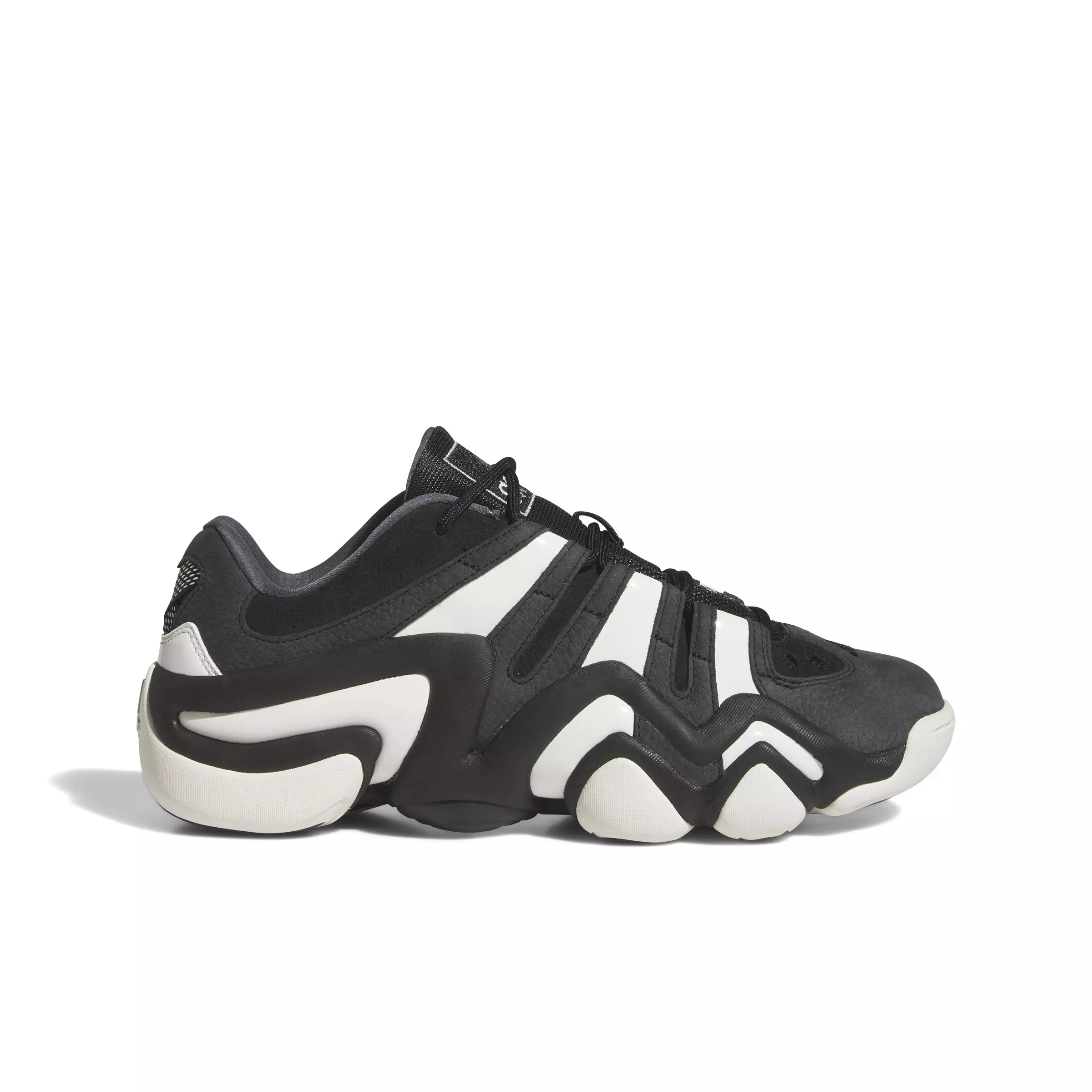 adidas Crazy 8 Low "Core Black/Cloud White" Unisex Basketball Shoe - BLACK
